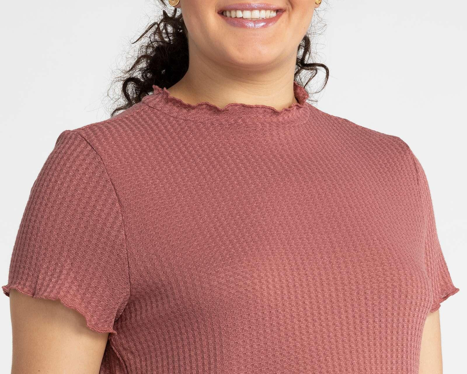 Foto 5 pulgar | Foto 4 | Playera 18 Forever para Mujer con Olán