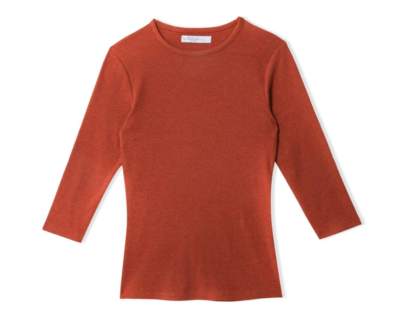 Foto 5 pulgar | Foto 4 | Playera Refill Manga 3/4