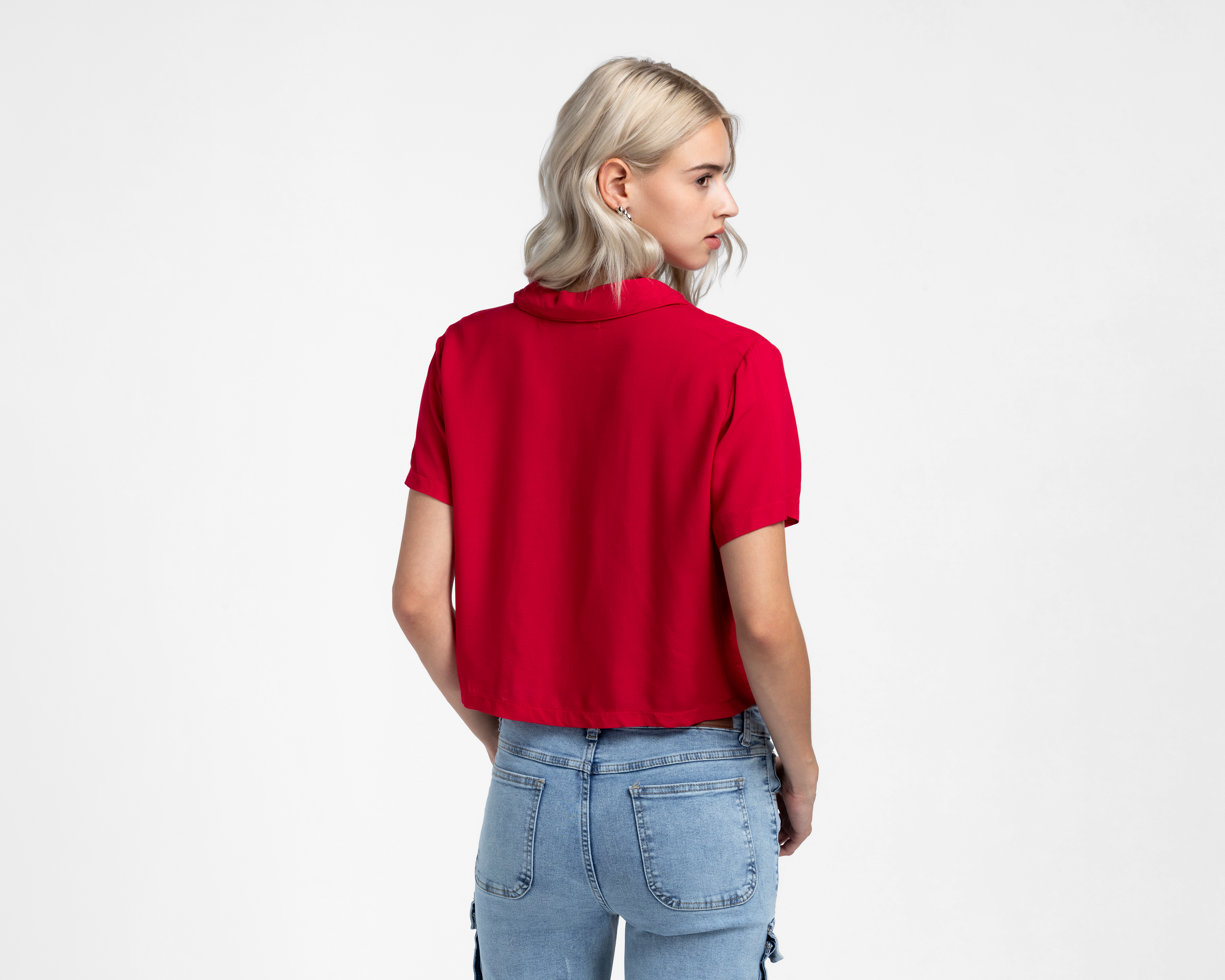 Foto 3 | Foto 3 | Blusa Roja Refill para Mujer