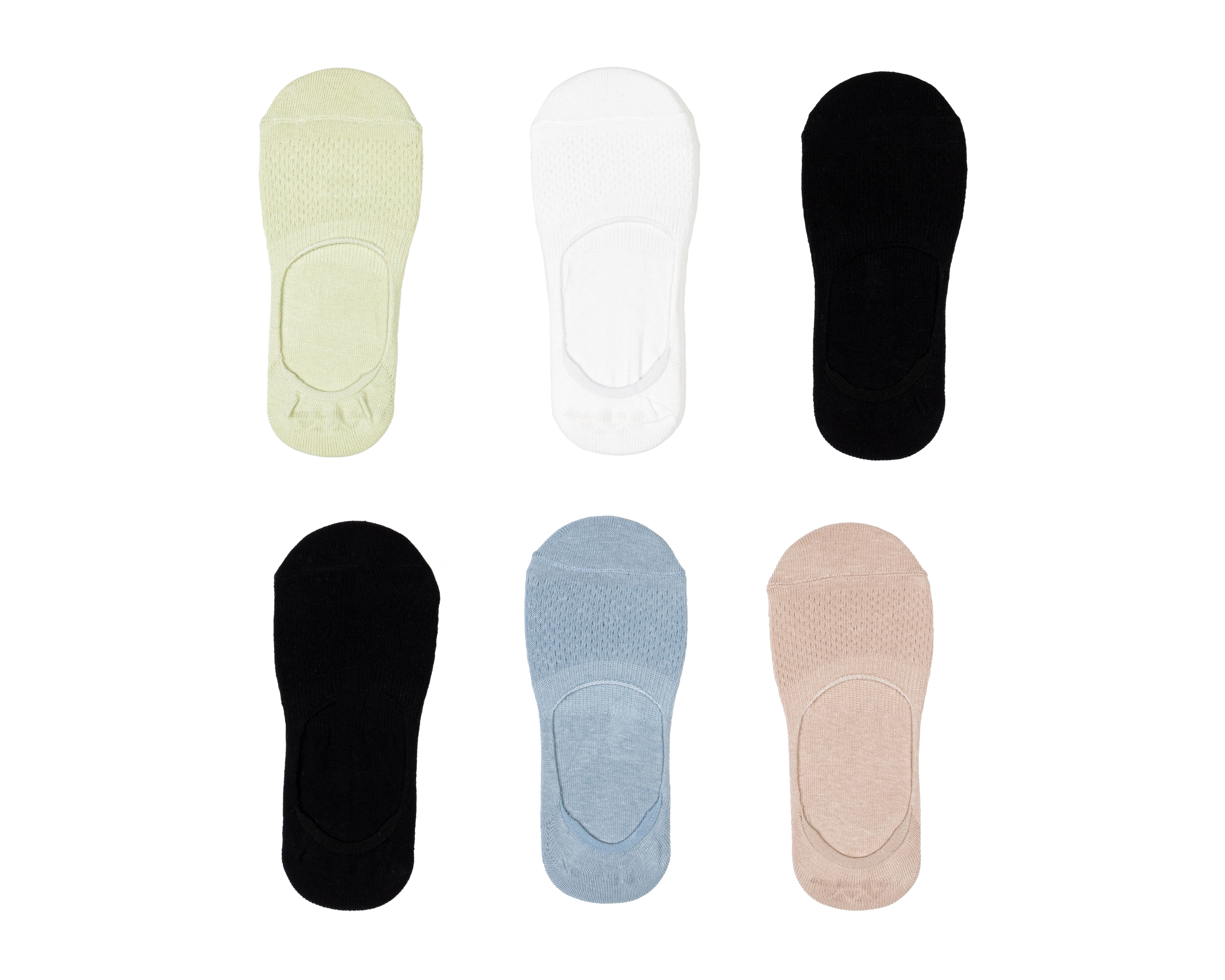 Calcetas Invisibles Lovest para Mujer 6 Pares