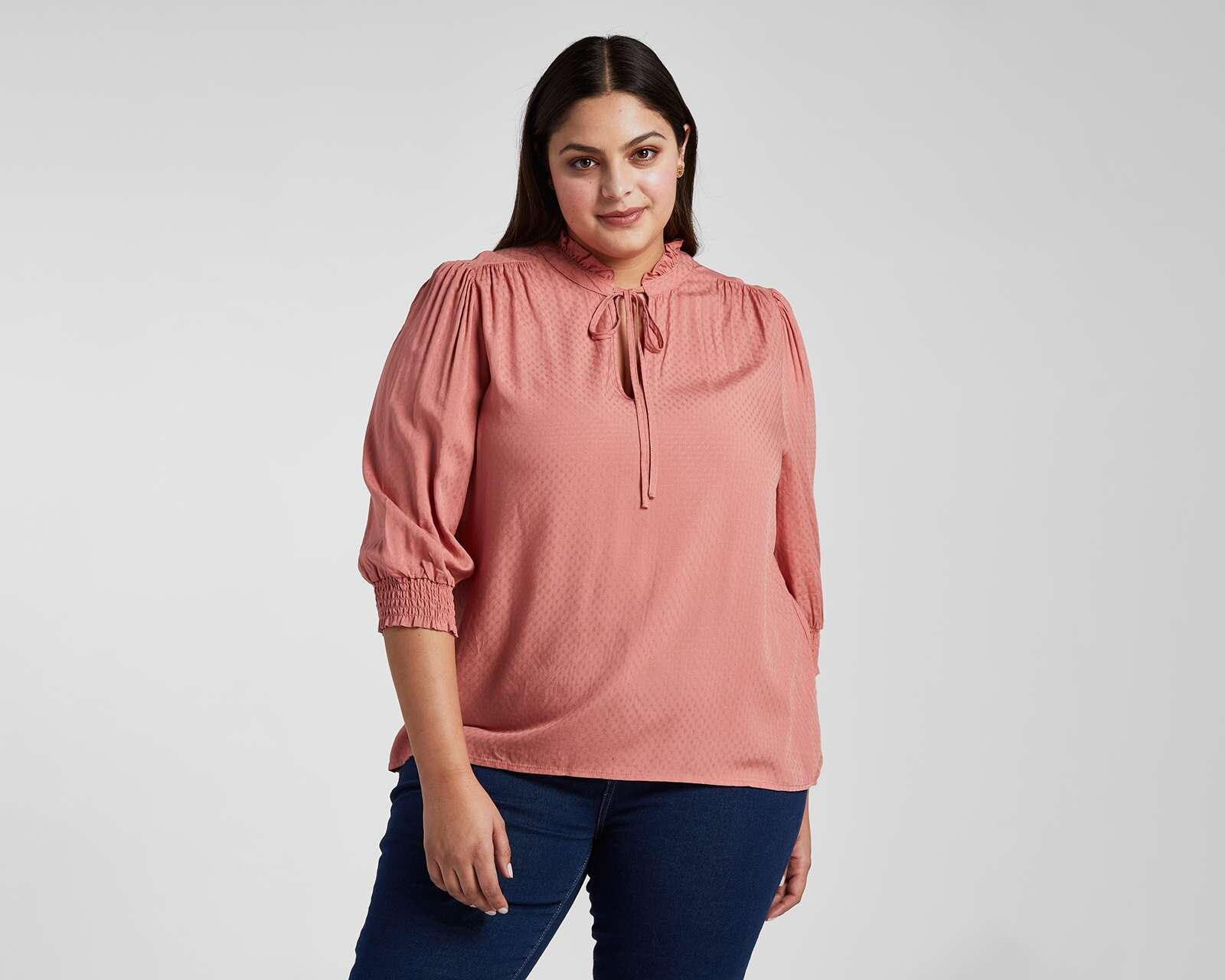 Blusa Sahara Manga Larga