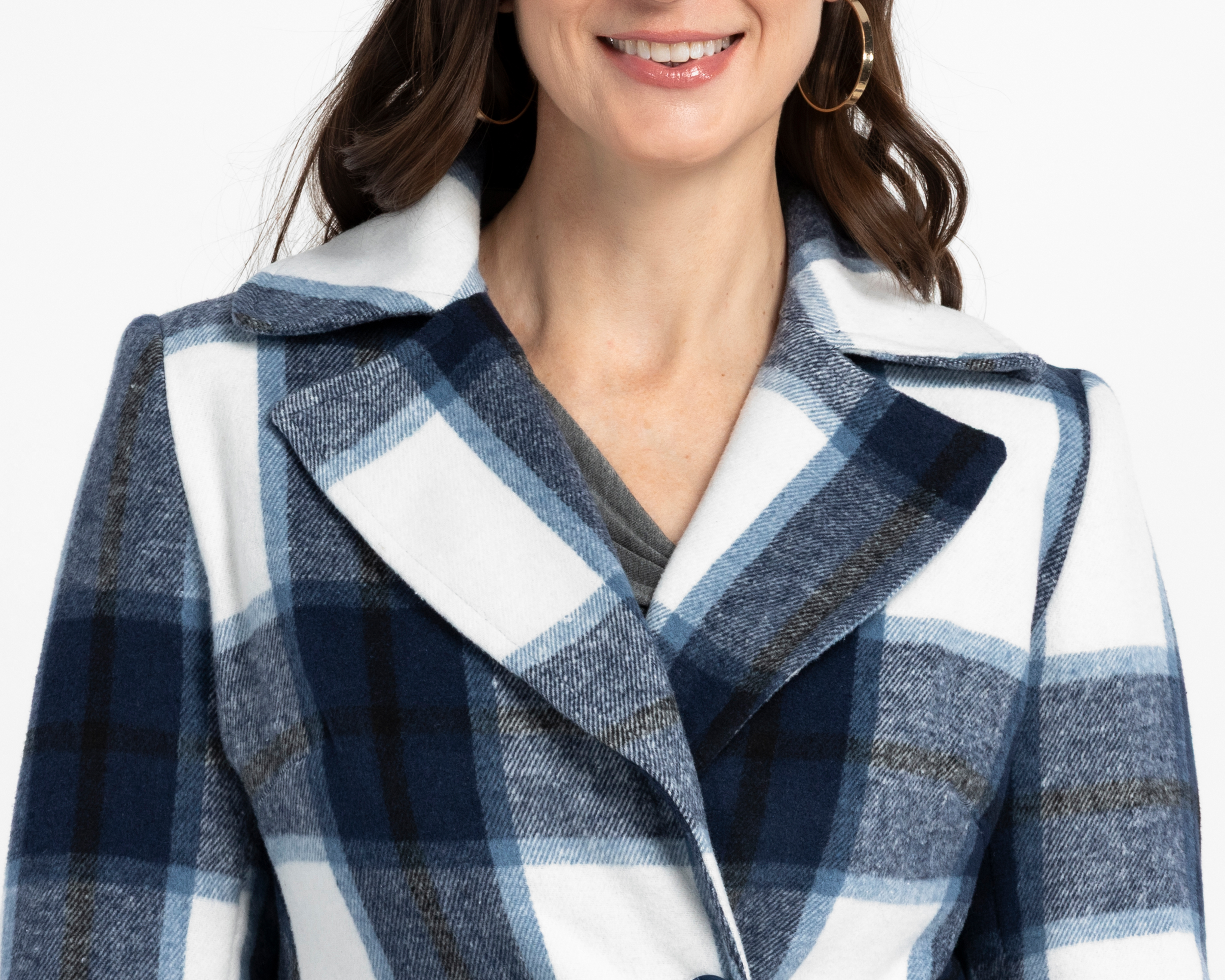 Foto 5 pulgar | Foto 4 | Abrigo Cruzado Alexis para Mujer