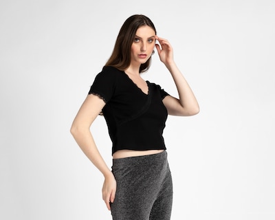 Foto 1 | Foto 1 | Playera Sahara con Encaje para Mujer