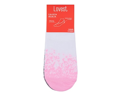 Foto 3 | Foto 3 | Calcetas Invisibles Lovest para Mujer 3 Pares