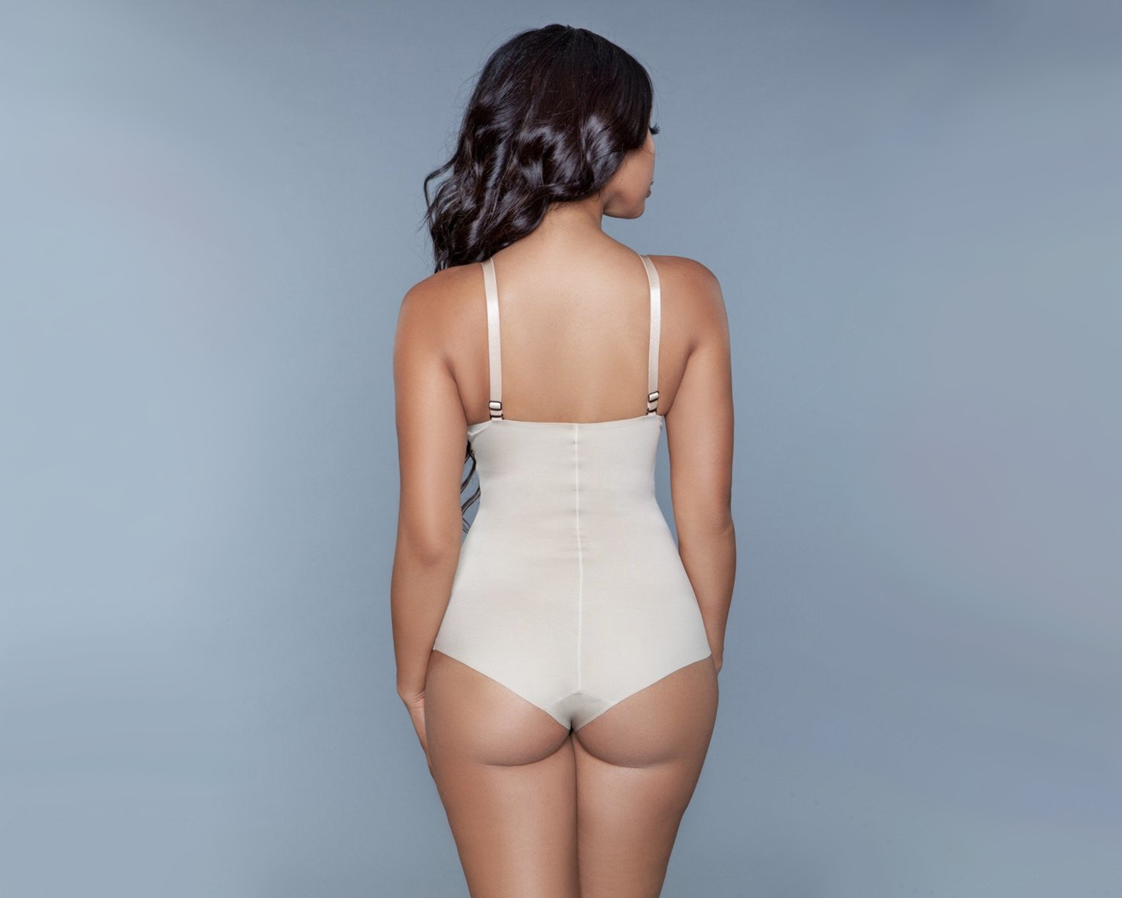 Foto 4 pulgar | Foto 3 | Body con Control Beige Be Wicked para Mujer
