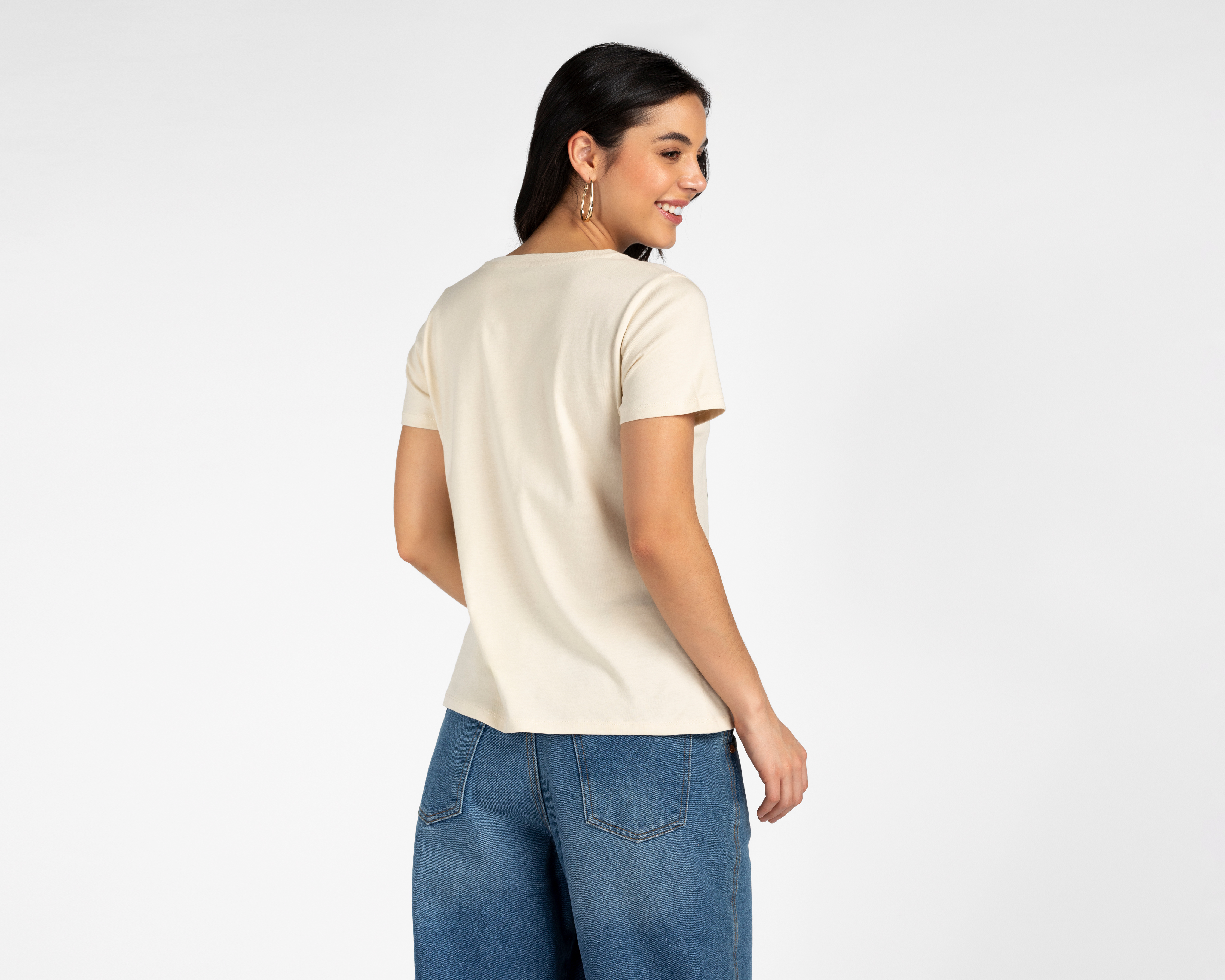 Foto 3 pulgar | Foto 2 | Playera Harry Potter Manga Corta para Mujer