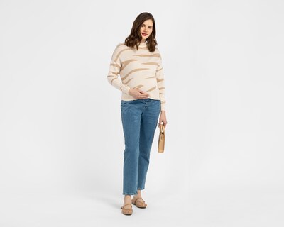 Foto 2 | Foto 2 | Pantalón de Maternidad Azul Mamá Bella