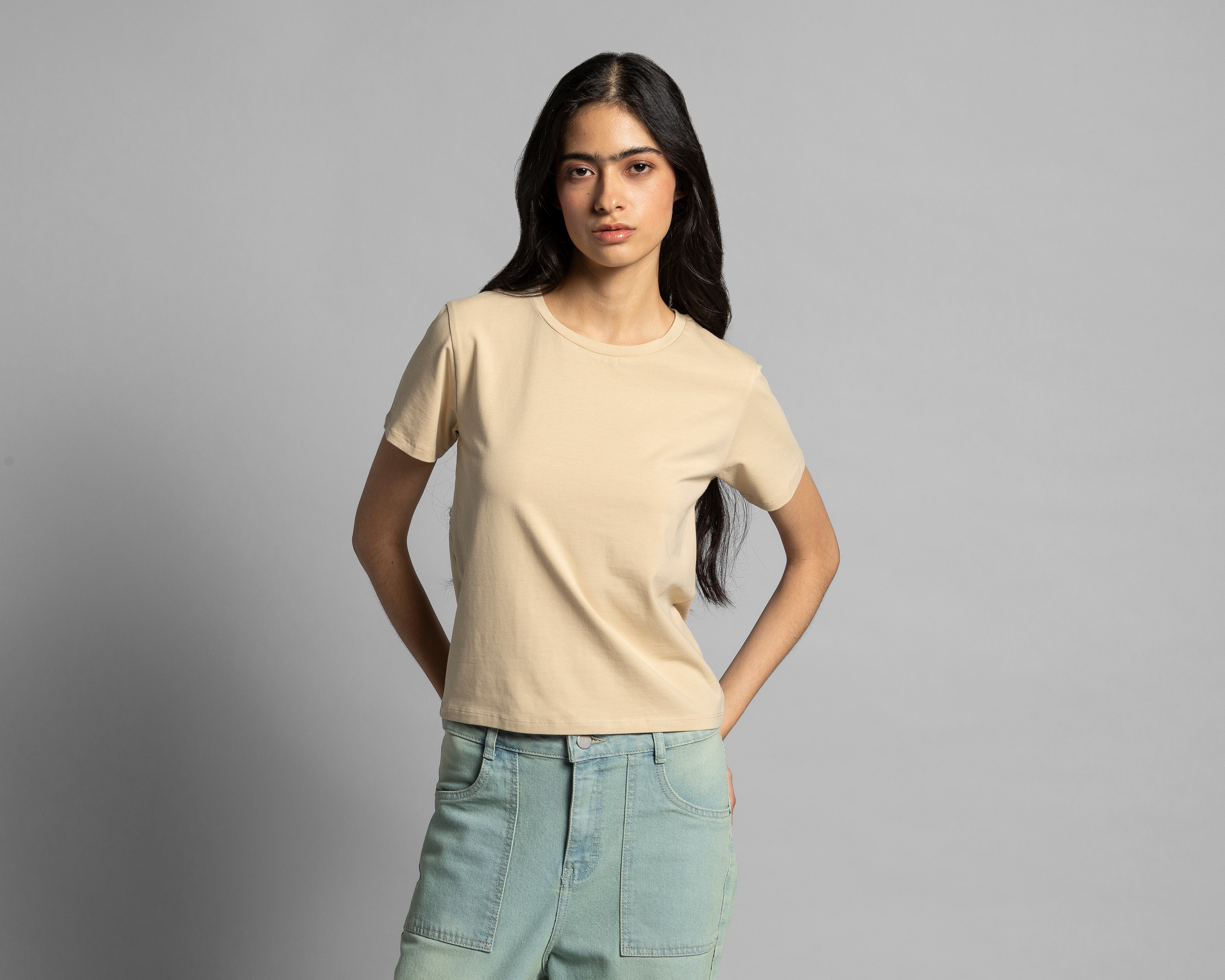 Foto 2 pulgar | Foto 1 | Playera Thinner Coral para Mujer