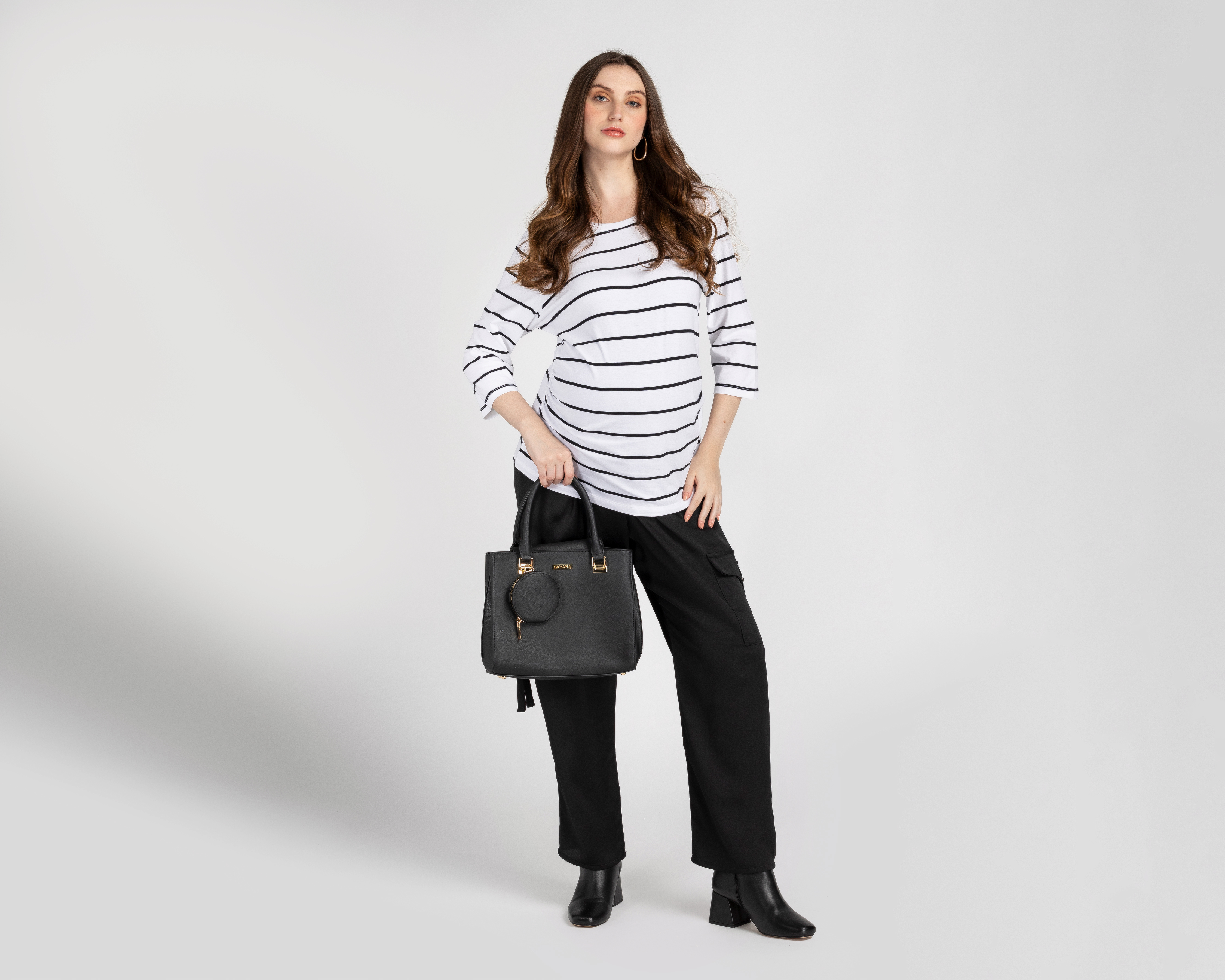 Foto 2 | Foto 2 | Blusa de Maternidad Mamá Bella a Rayas