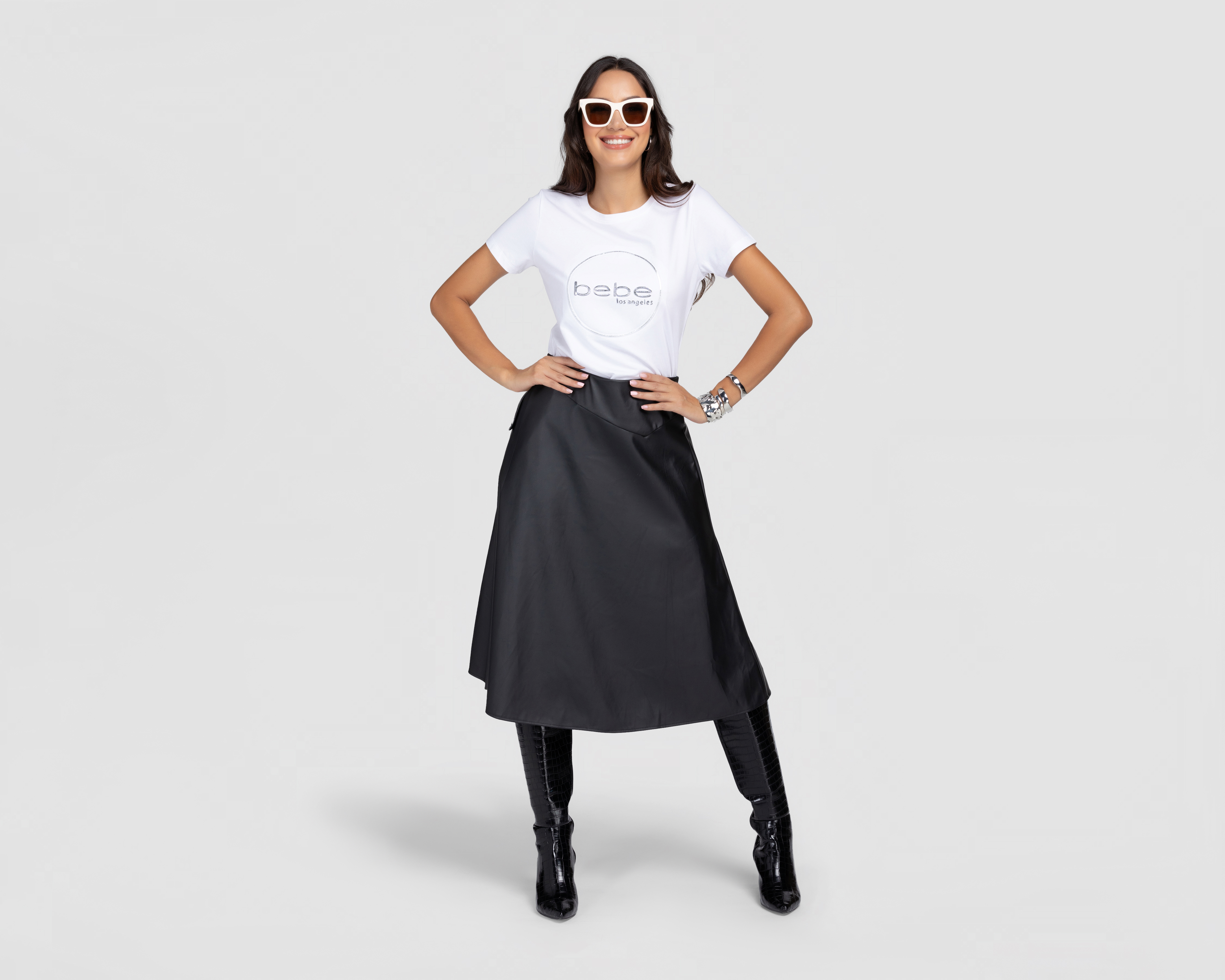 Foto 3 pulgar | Foto 2 | Blusa Bebe Manga Corta para Mujer