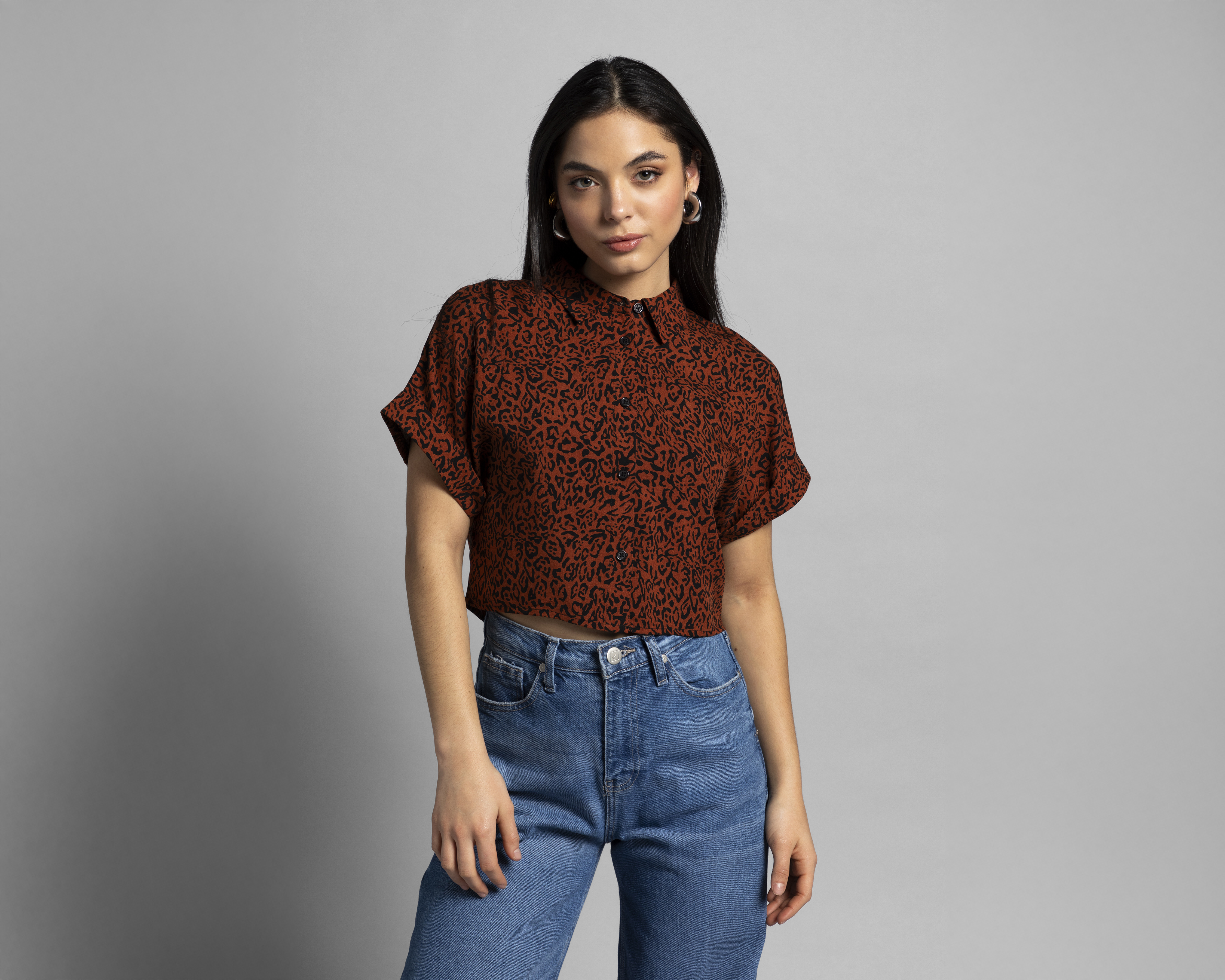 Blusa Thinner Manga Corta para Mujer