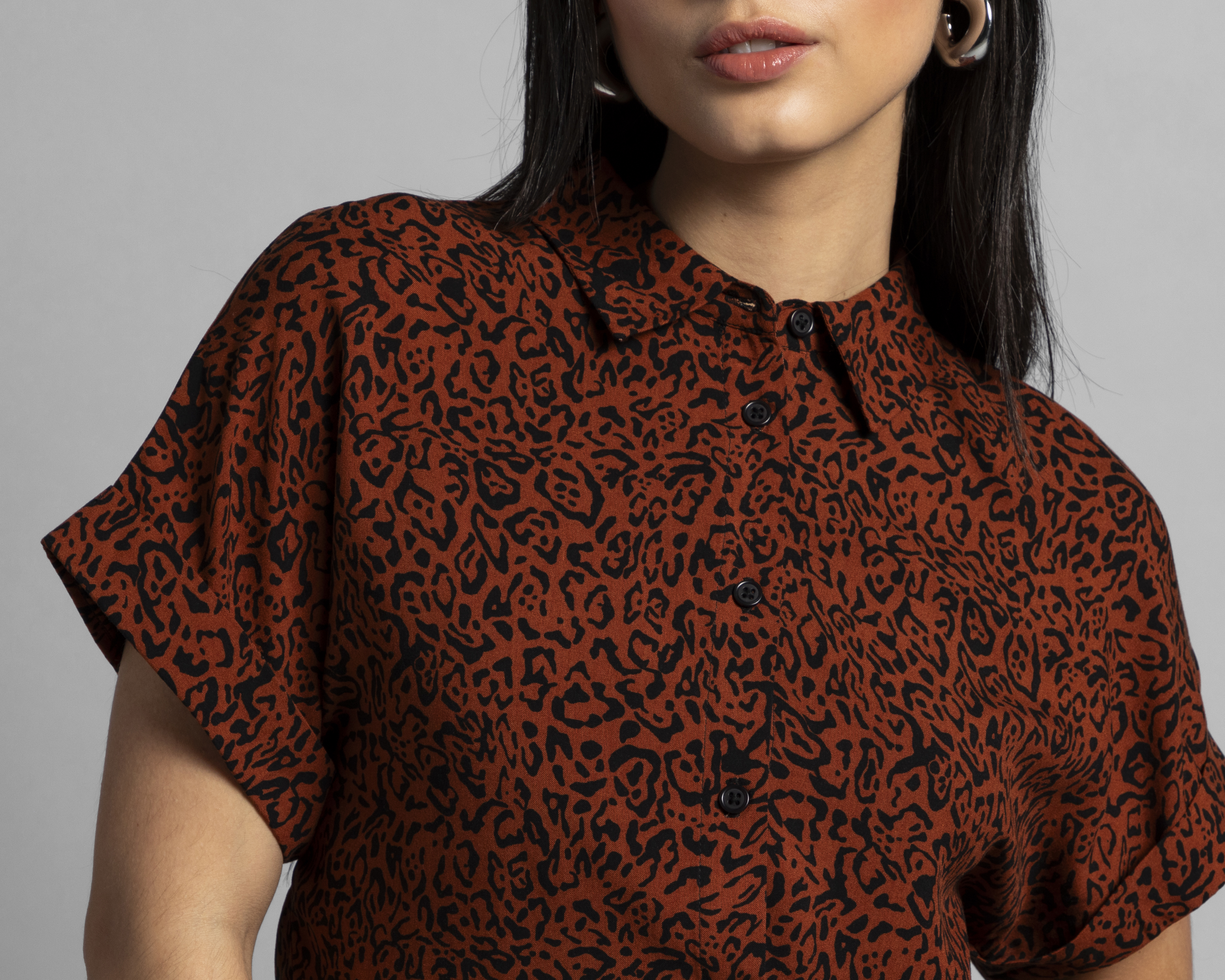 Foto 5 pulgar | Foto 4 | Blusa Thinner Manga Corta para Mujer