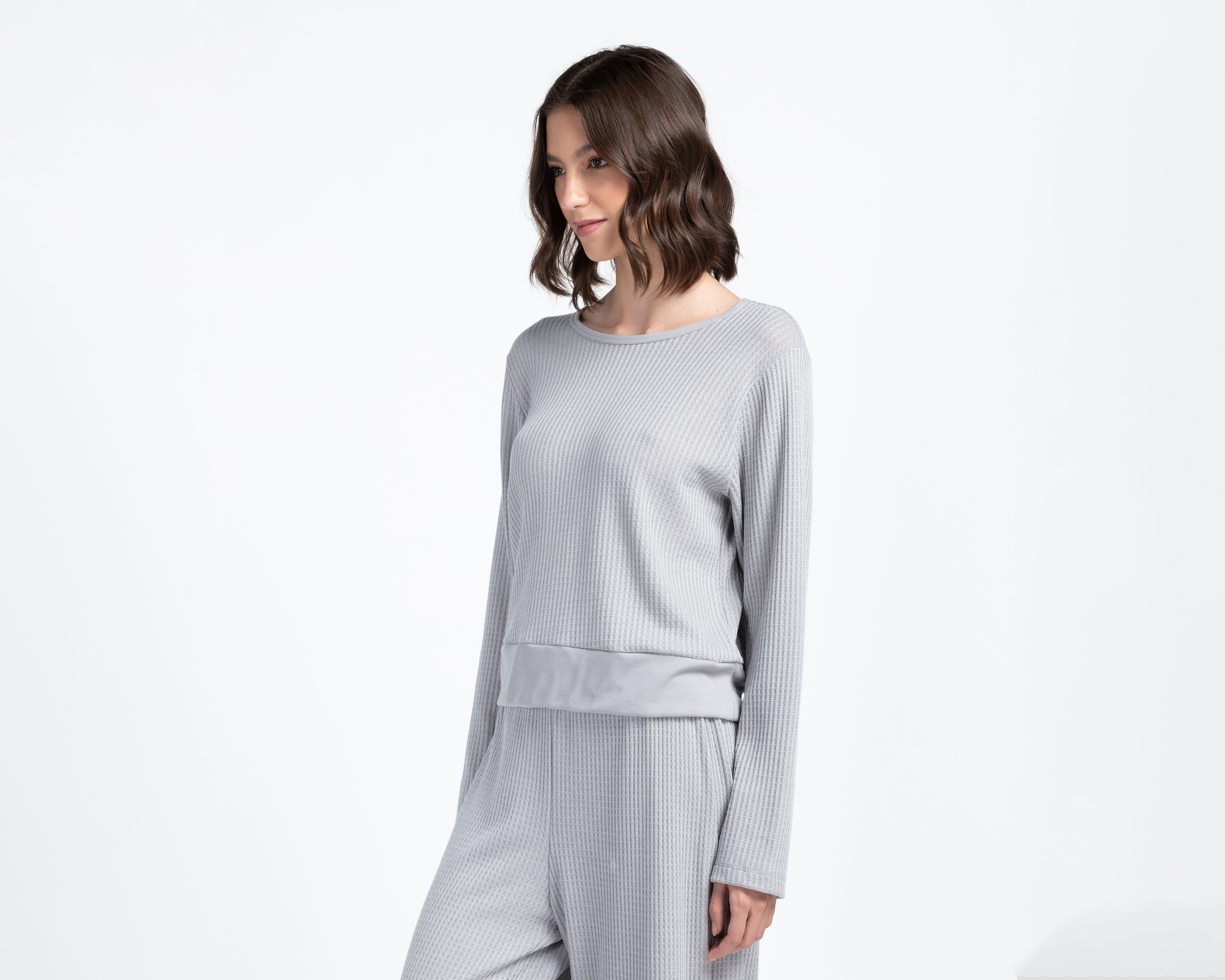 Foto 4 pulgar | Foto 3 | Pijama Tops & Bottoms para Mujer