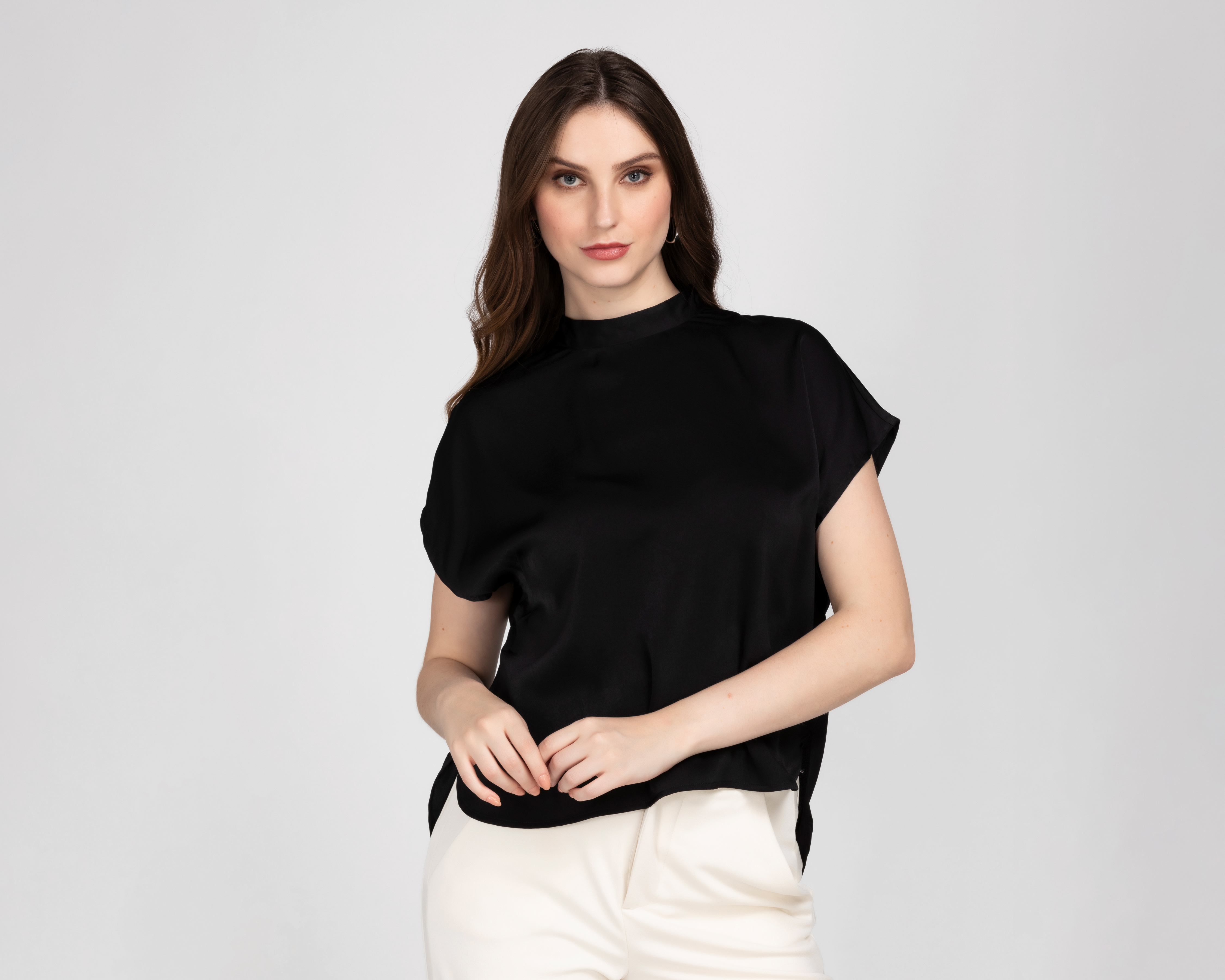 Blusa Sahara Manga Corta para Mujer