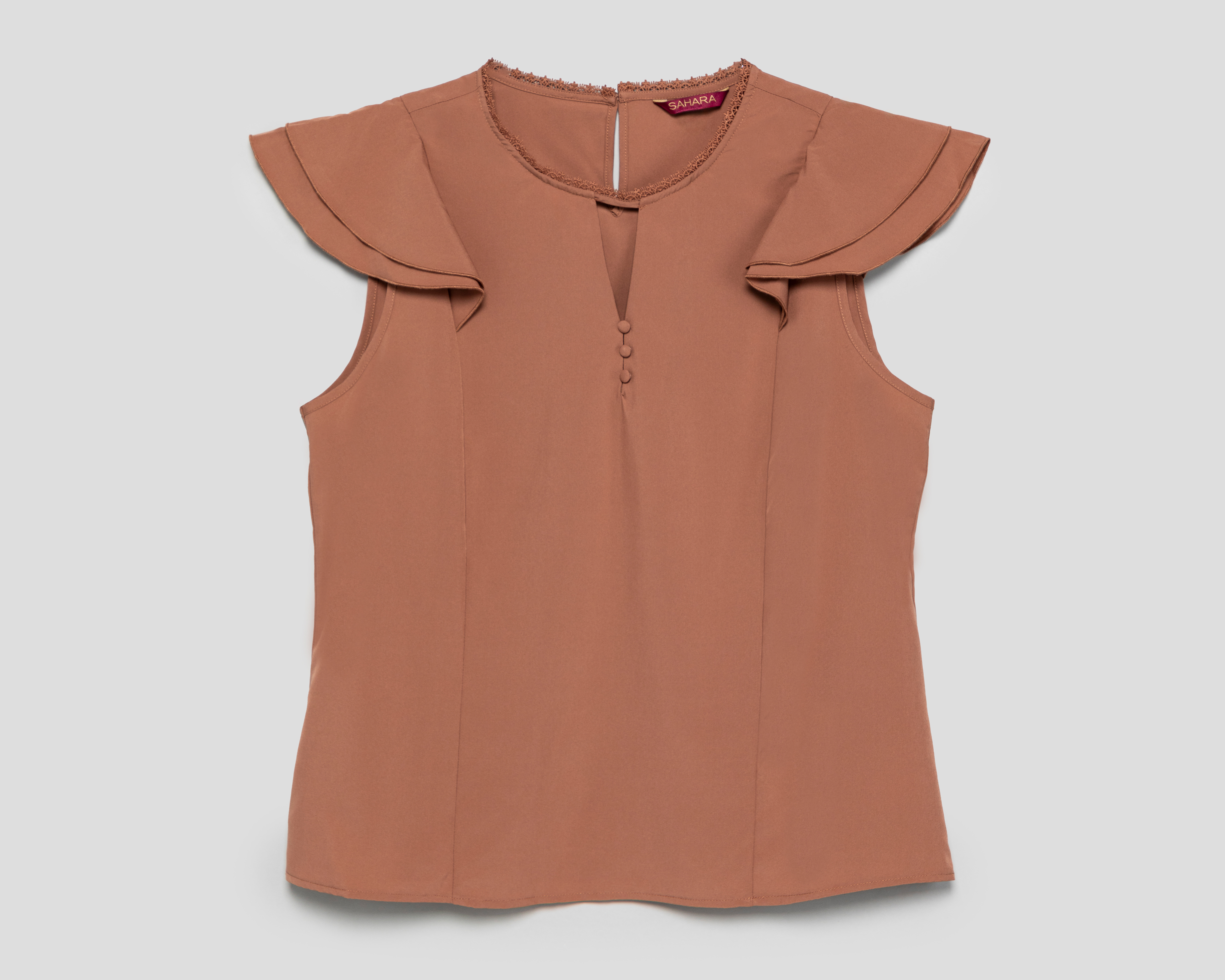 Blusa Sahara sin Mangas para Mujer
