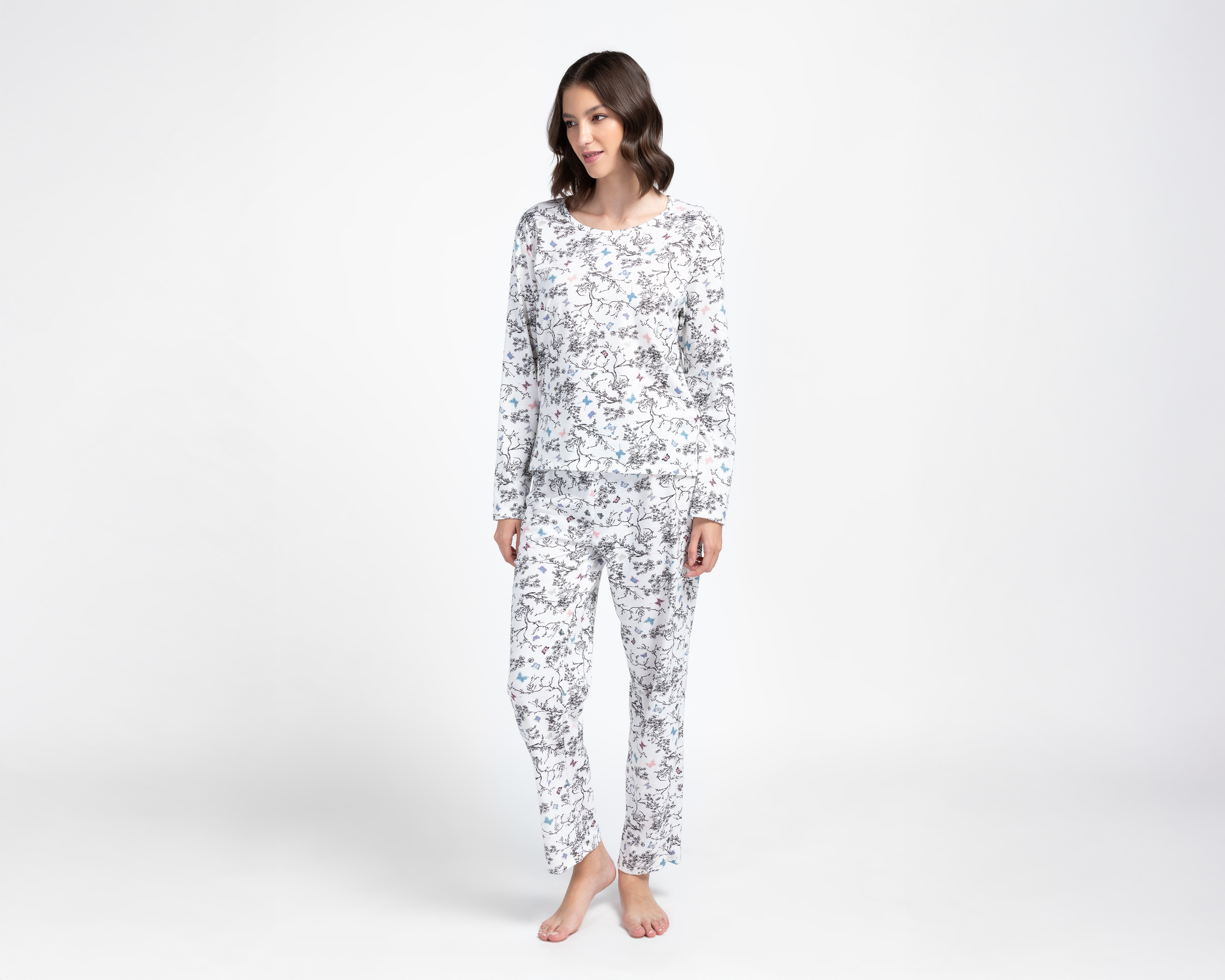 Pijama Tops & Bottoms para Mujer 2 Piezas
