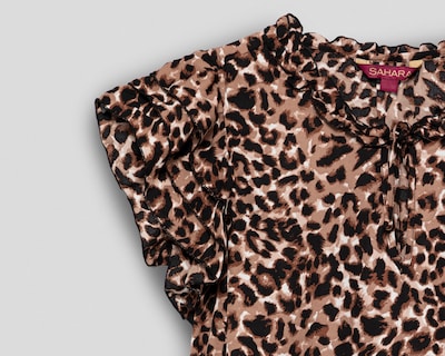 Foto 7 | Foto 7 | Blusa Sahara Animal Print para Mujer