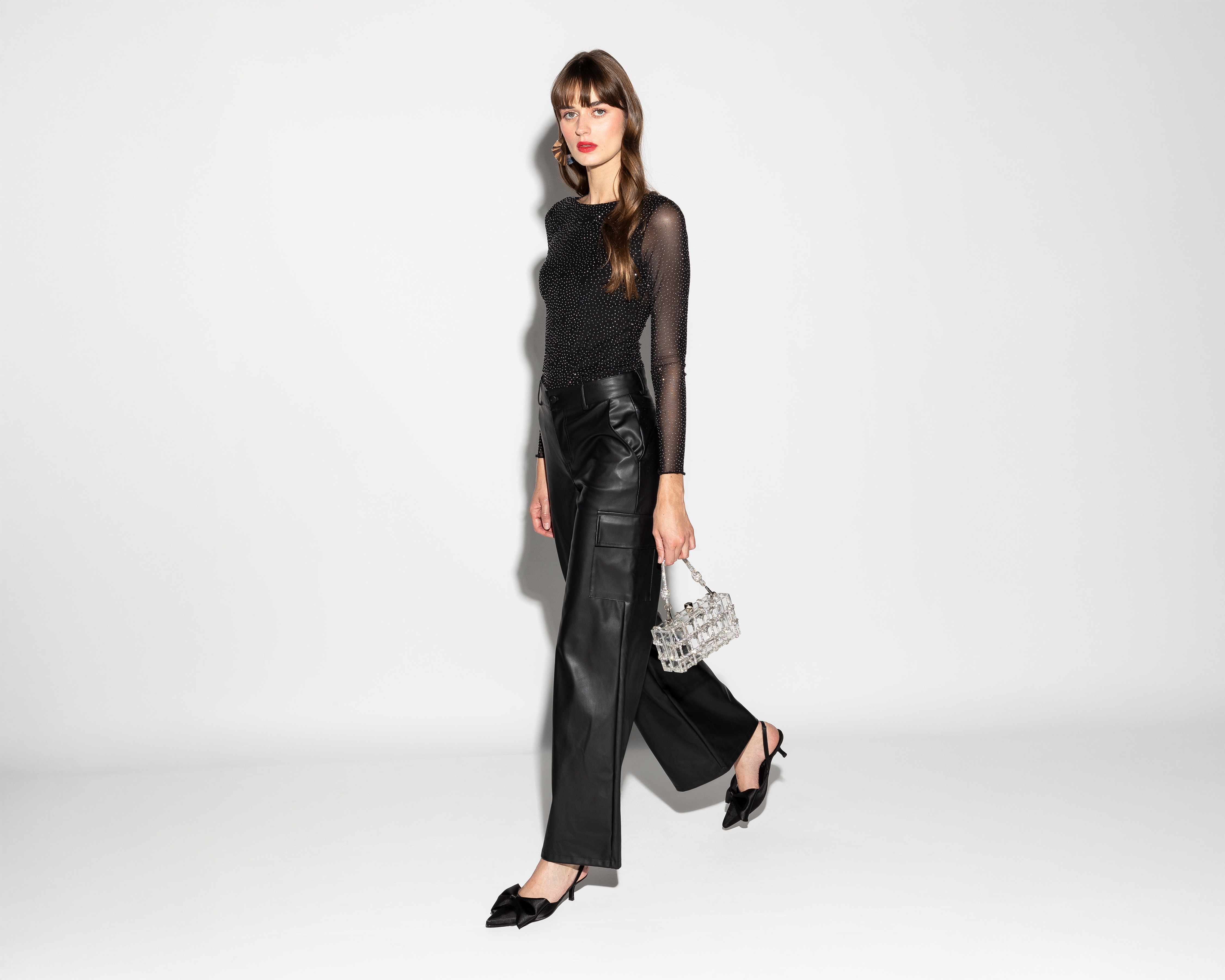 Blusa Thinner con Pedrería para Mujer