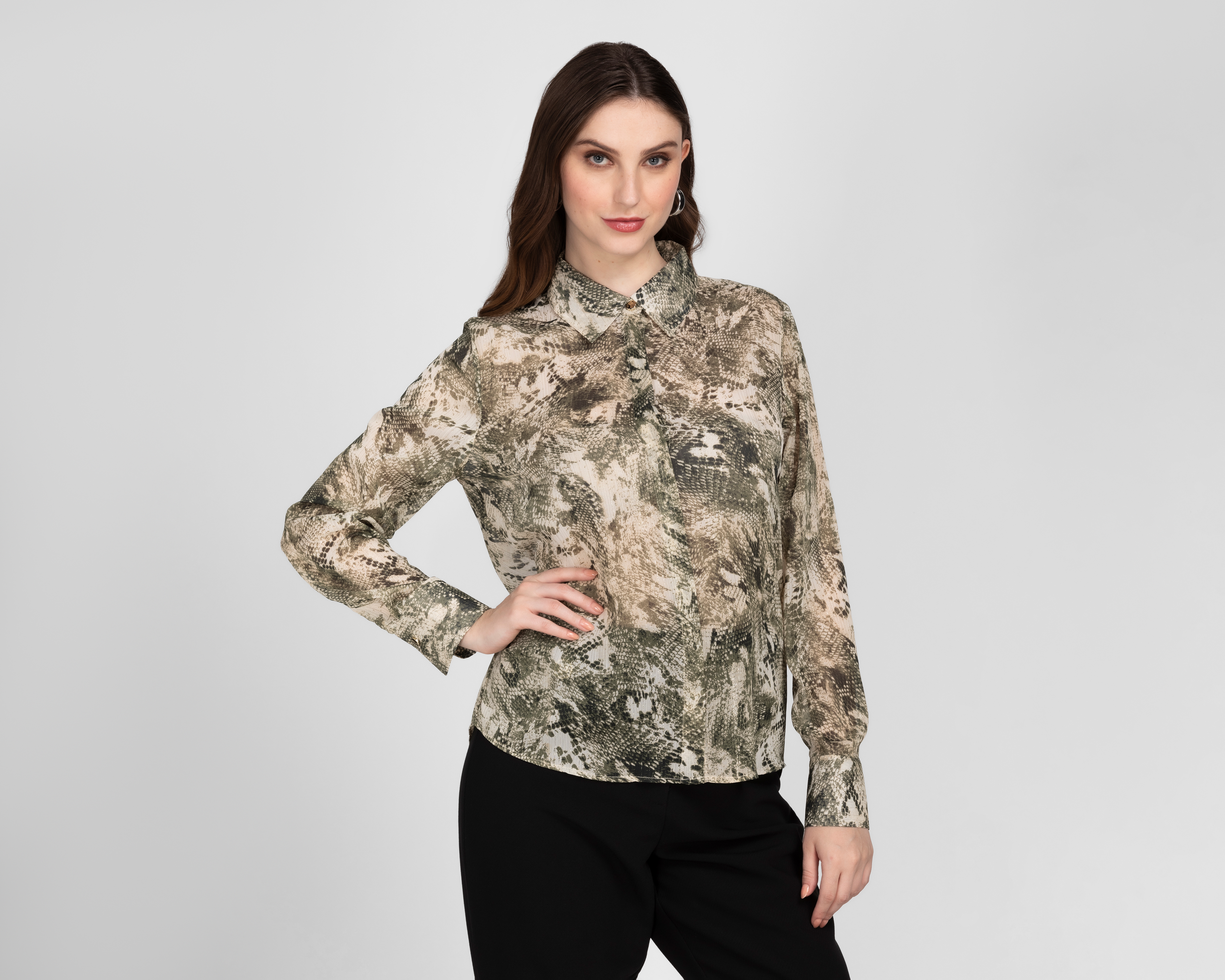 Foto 1 | Foto 1 | Blusa Jennifer Lopez de Mesh para Mujer
