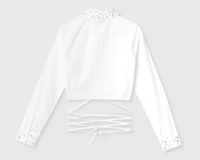 Foto 2 | Foto 2 | Crop Top Thinner con Estoperoles para Mujer