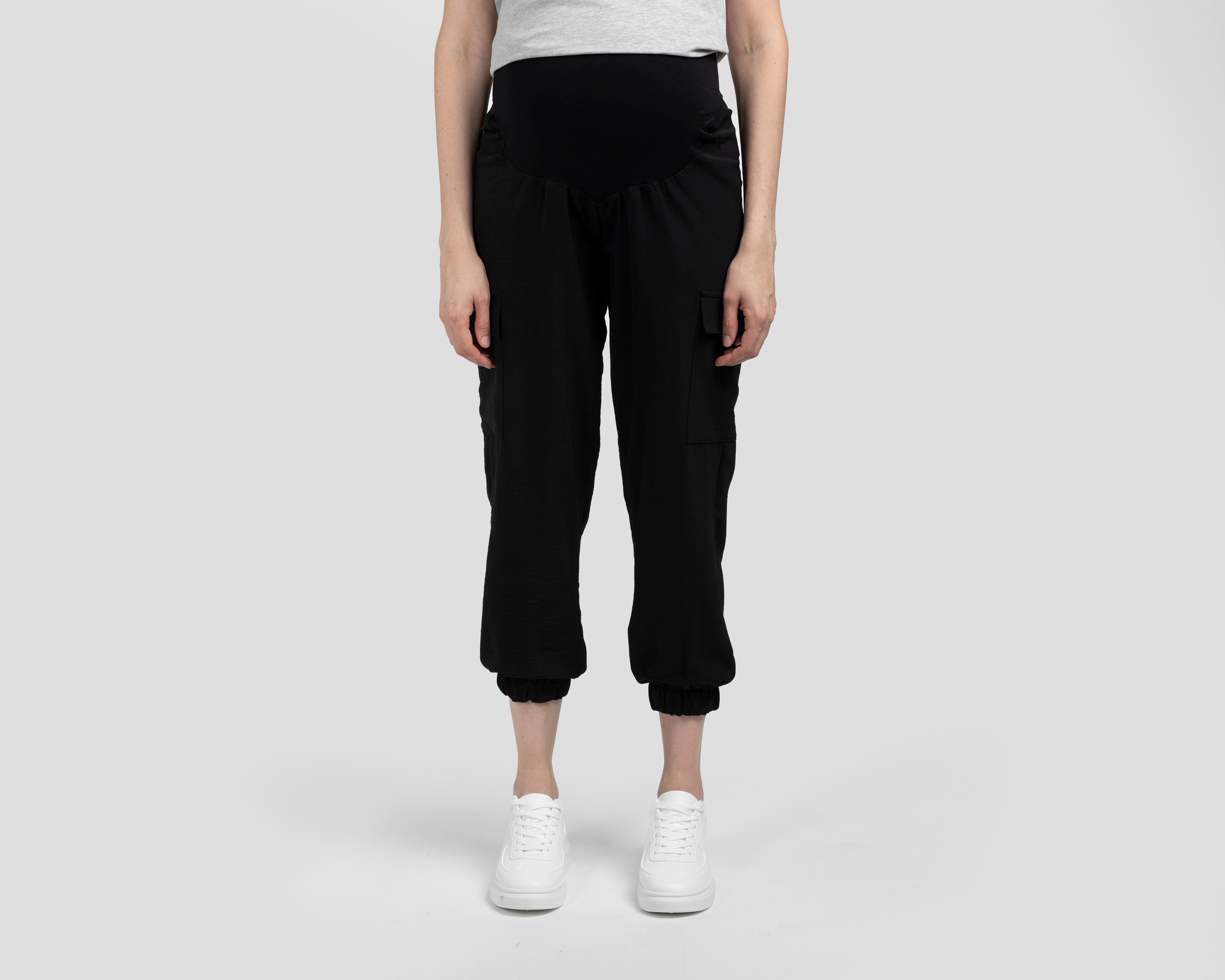 Foto 1 | Foto 1 | Pantalón de Maternidad Negro Mamá Bella