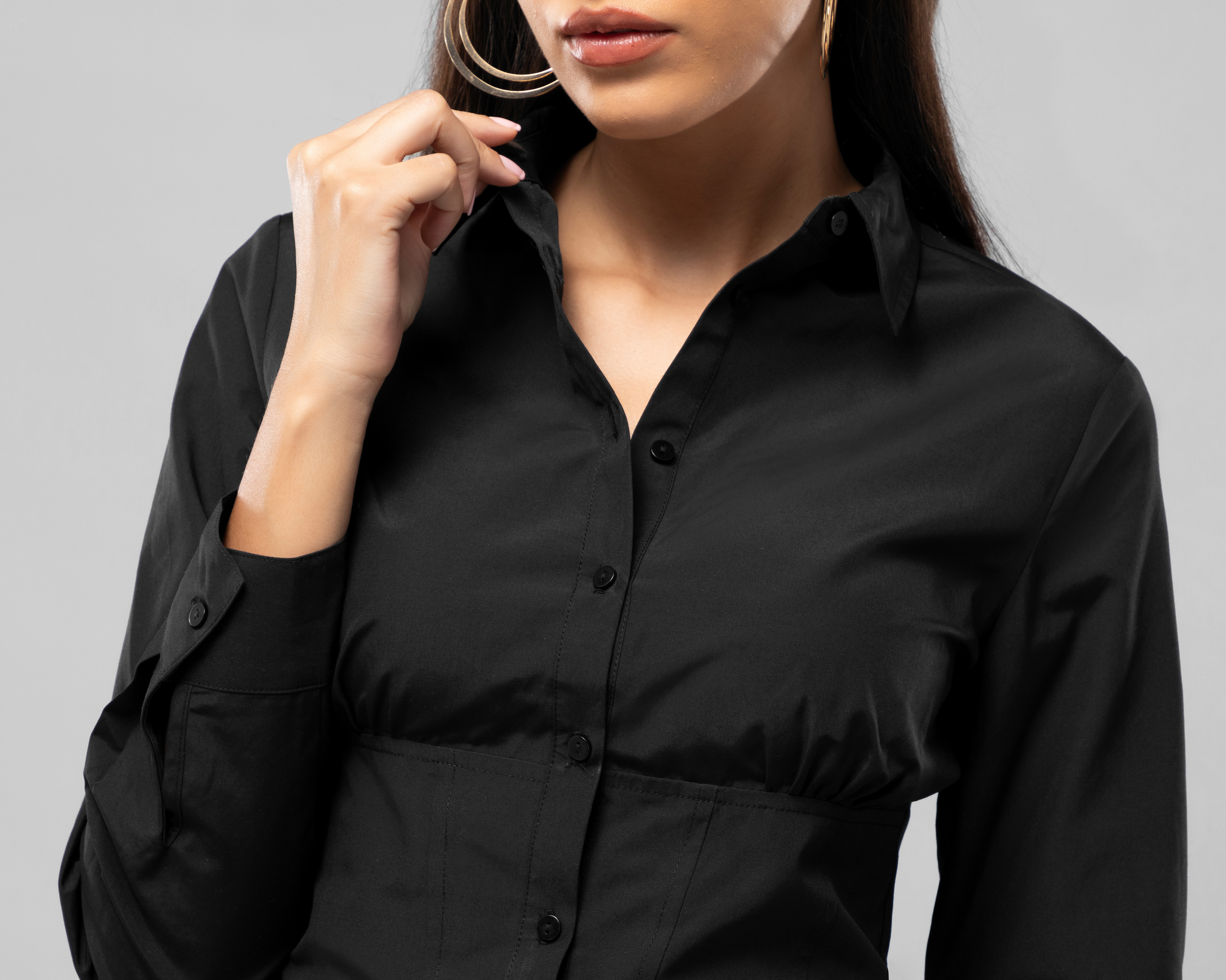 Foto 5 pulgar | Foto 4 | Blusa Jennifer Lopez Manga Larga para Mujer