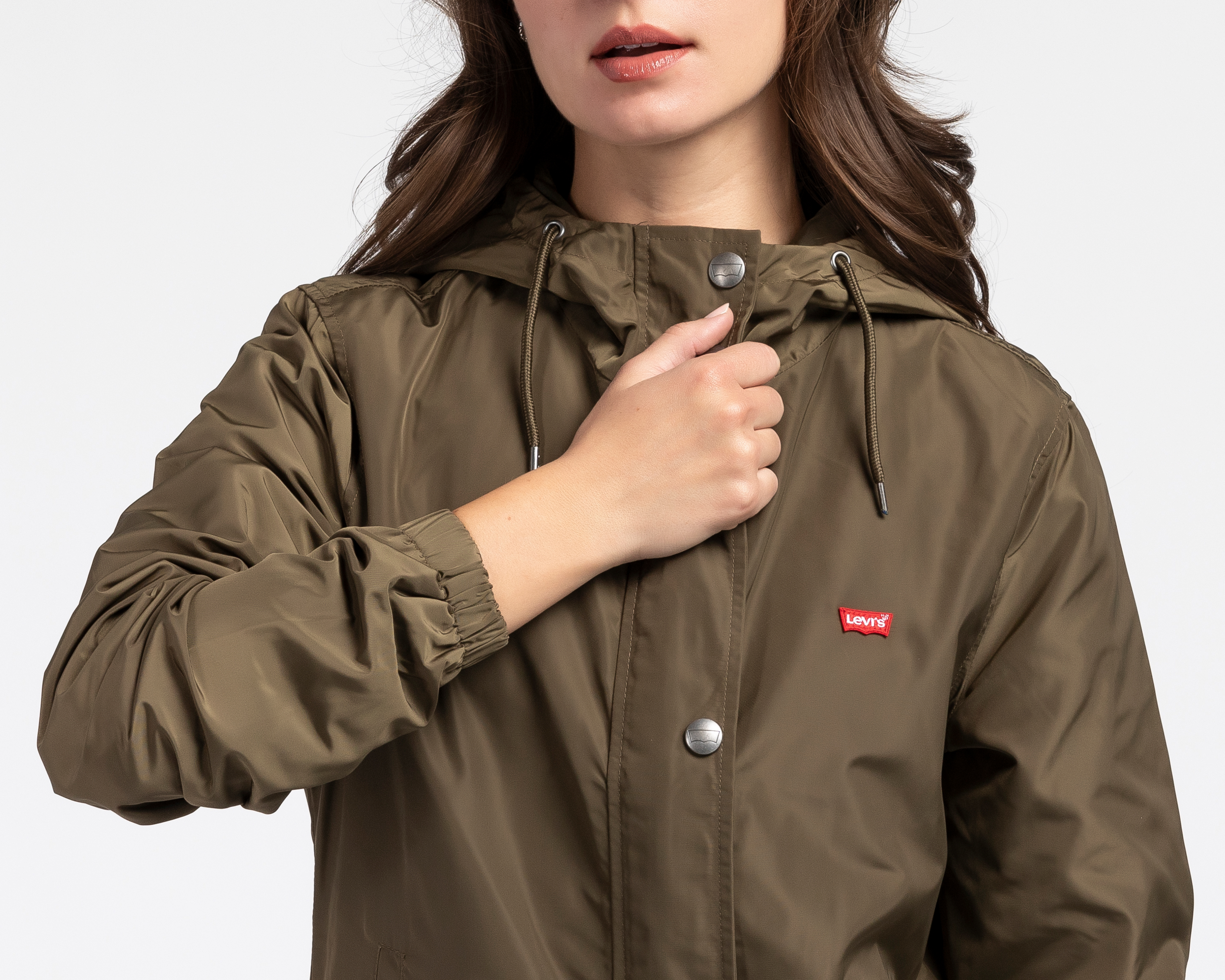 Foto 5 pulgar | Foto 4 | Chamarra con Capucha Levis para Mujer