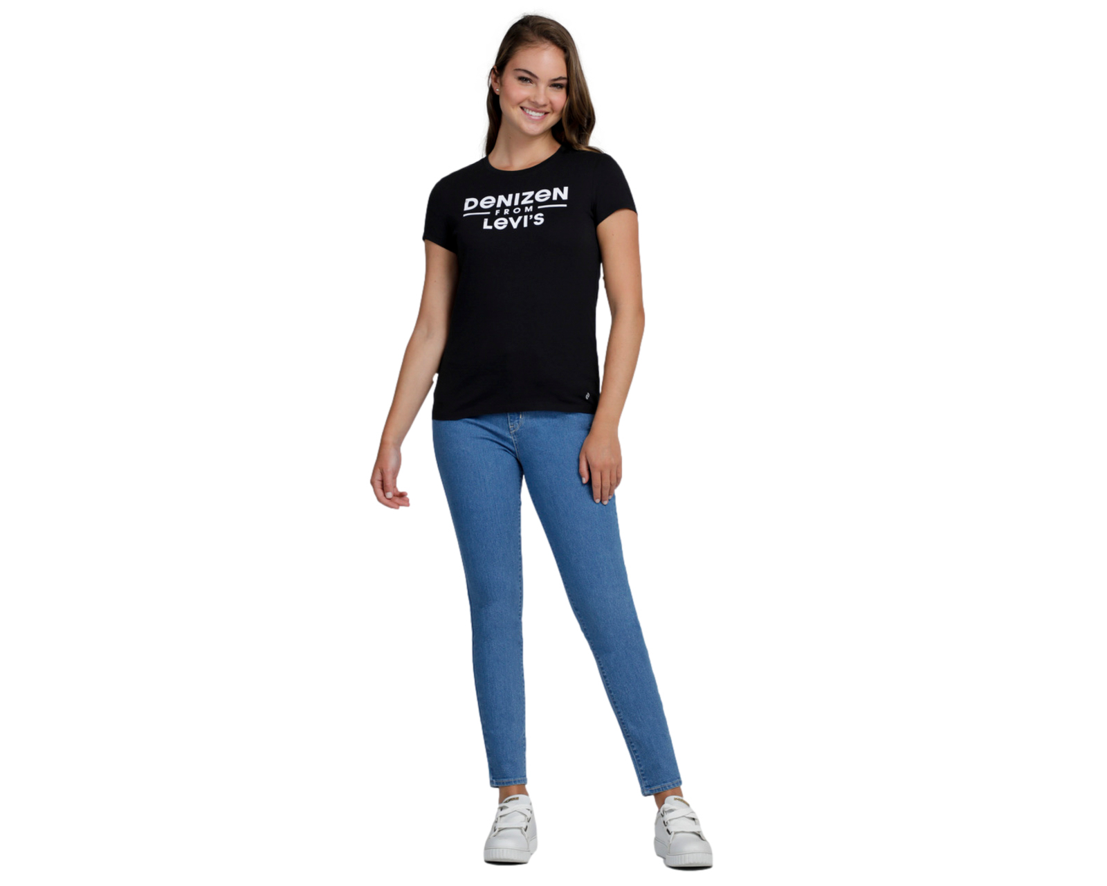 Foto 5 pulgar | Foto 4 | Playera Levi's Cuello Redondo para Mujer