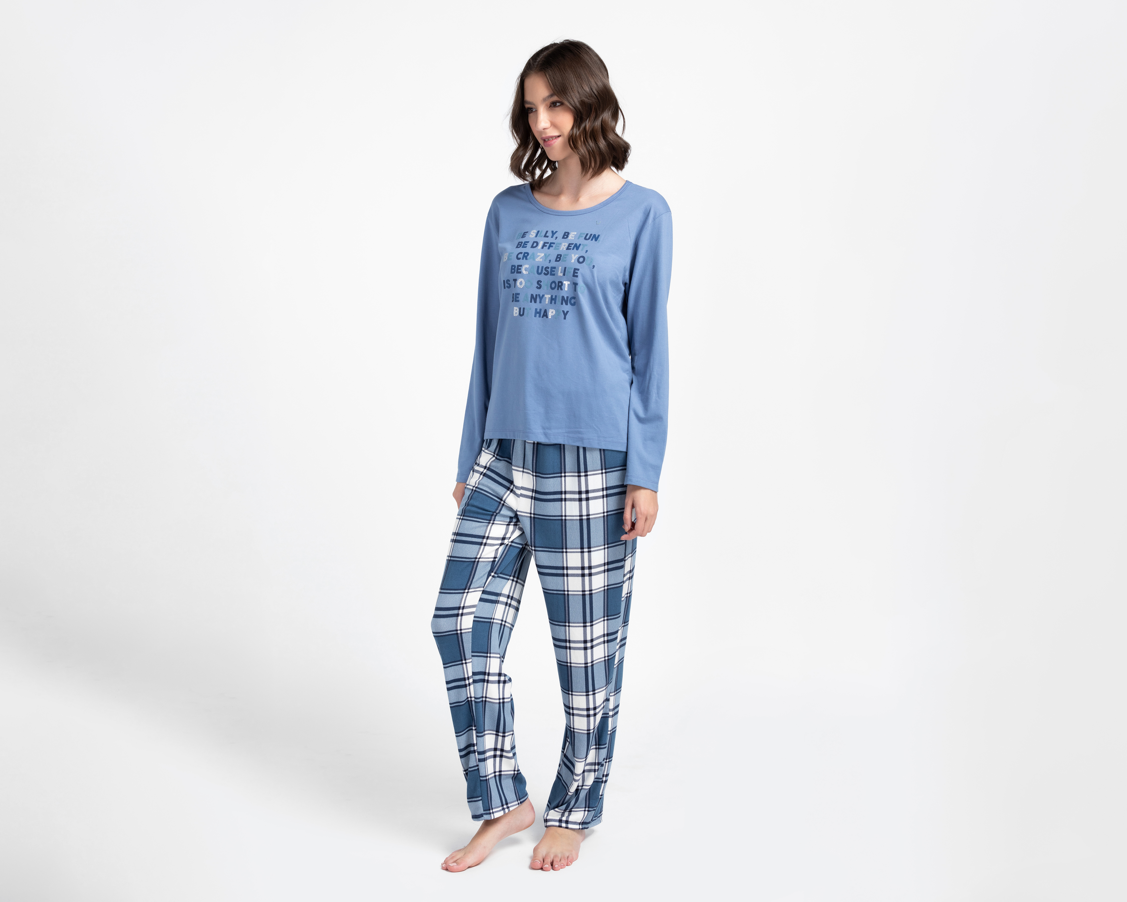 Pijama Tops & Bottoms para Mujer 2 Piezas