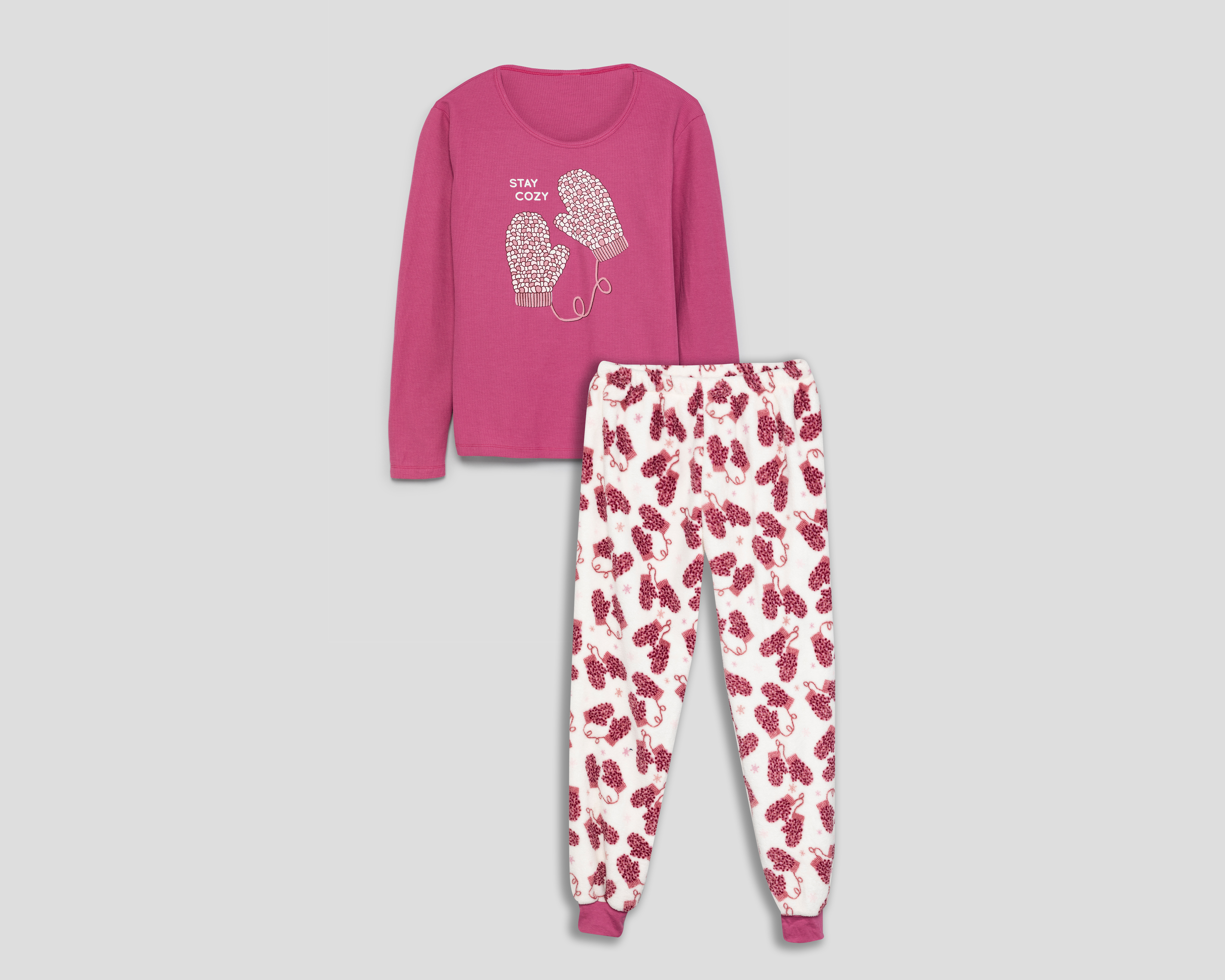 Foto 2 pulgar | Foto 1 | Pijama Tops & Bottoms para Mujer 2 Piezas
