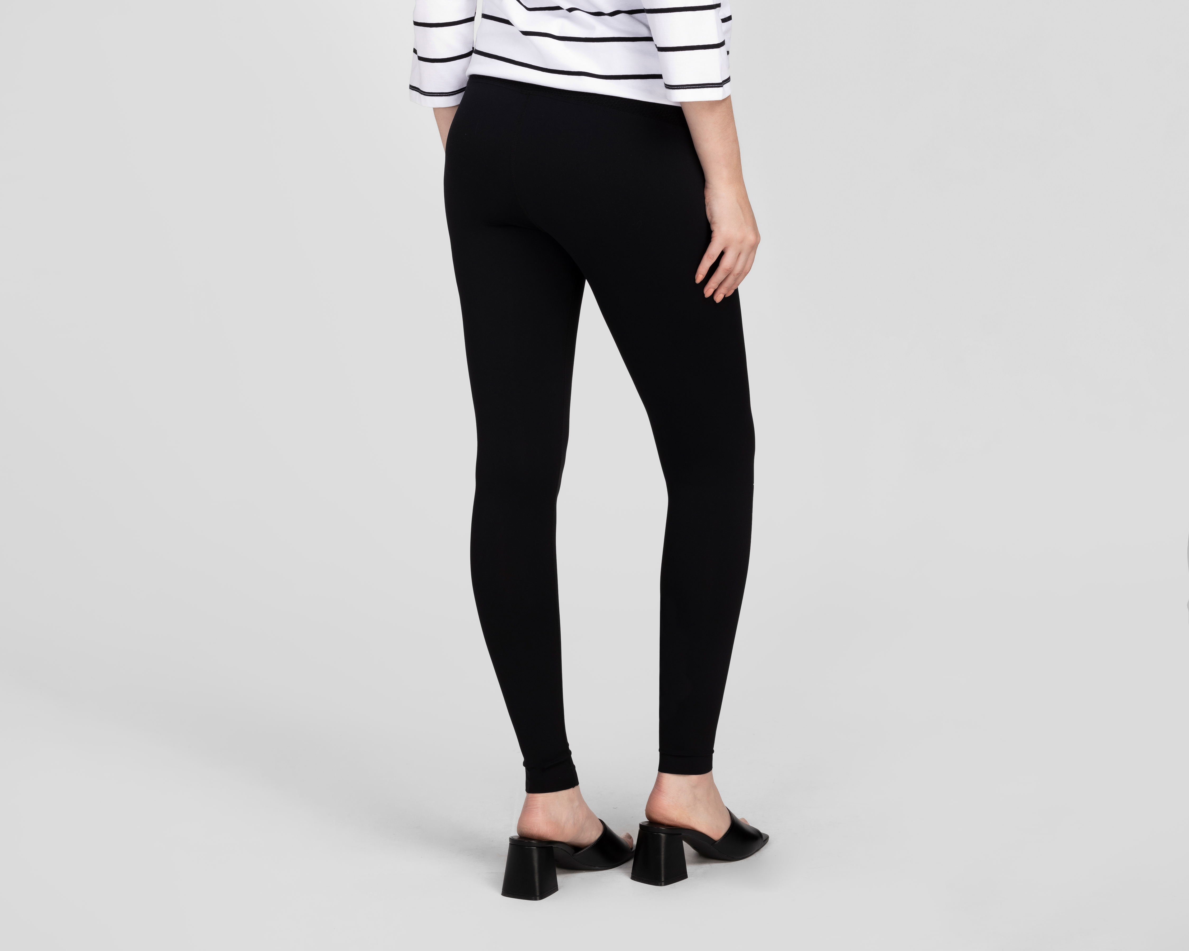 Foto 3 | Foto 3 | Leggings de Maternidad Mamá Bella Negro