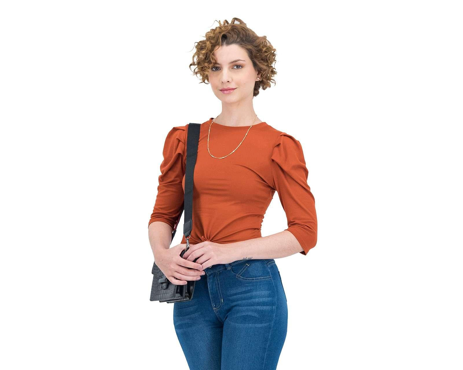 Foto 1 | Foto 1 | Blusa Dalay Manga 3/4 Cuello Redondo