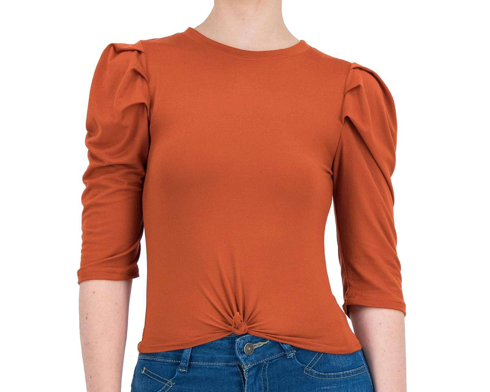 Foto 7 | Foto 7 | Blusa Dalay Manga 3/4 Cuello Redondo