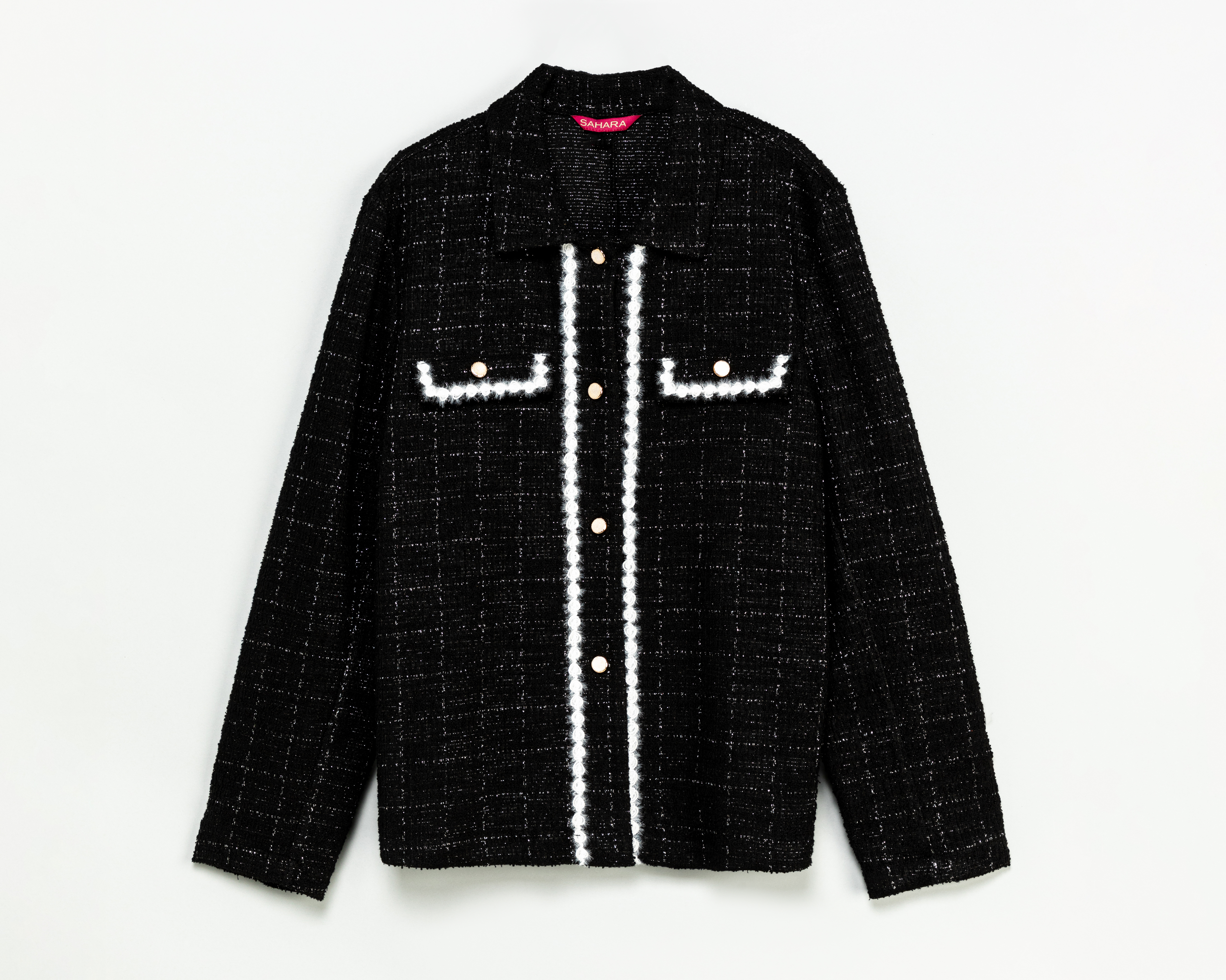 Foto 2 pulgar | Foto 1 | Blazer Tejido Sahara para Mujer