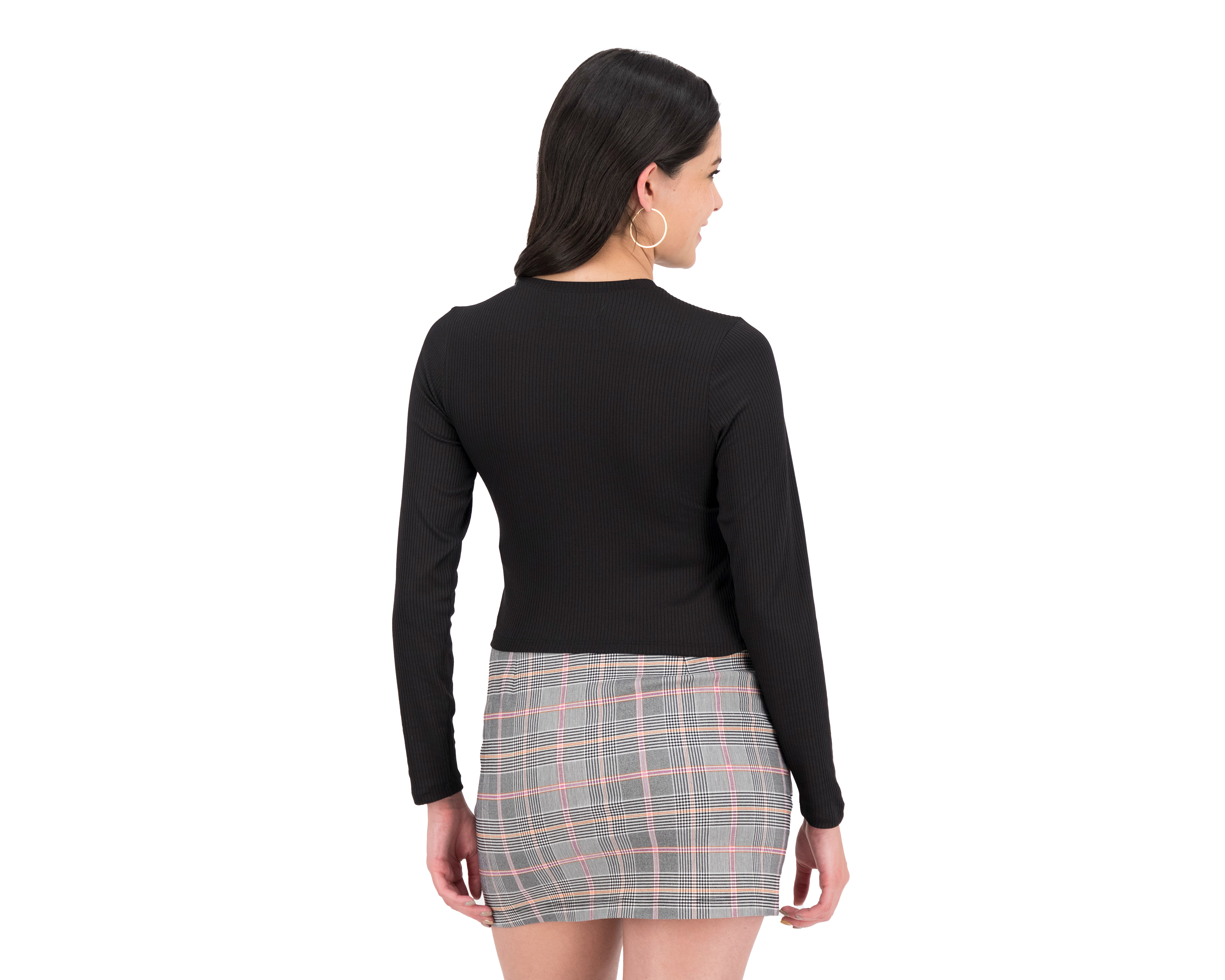 Foto 3 | Foto 3 | Playera Refill Manga Larga con Botones