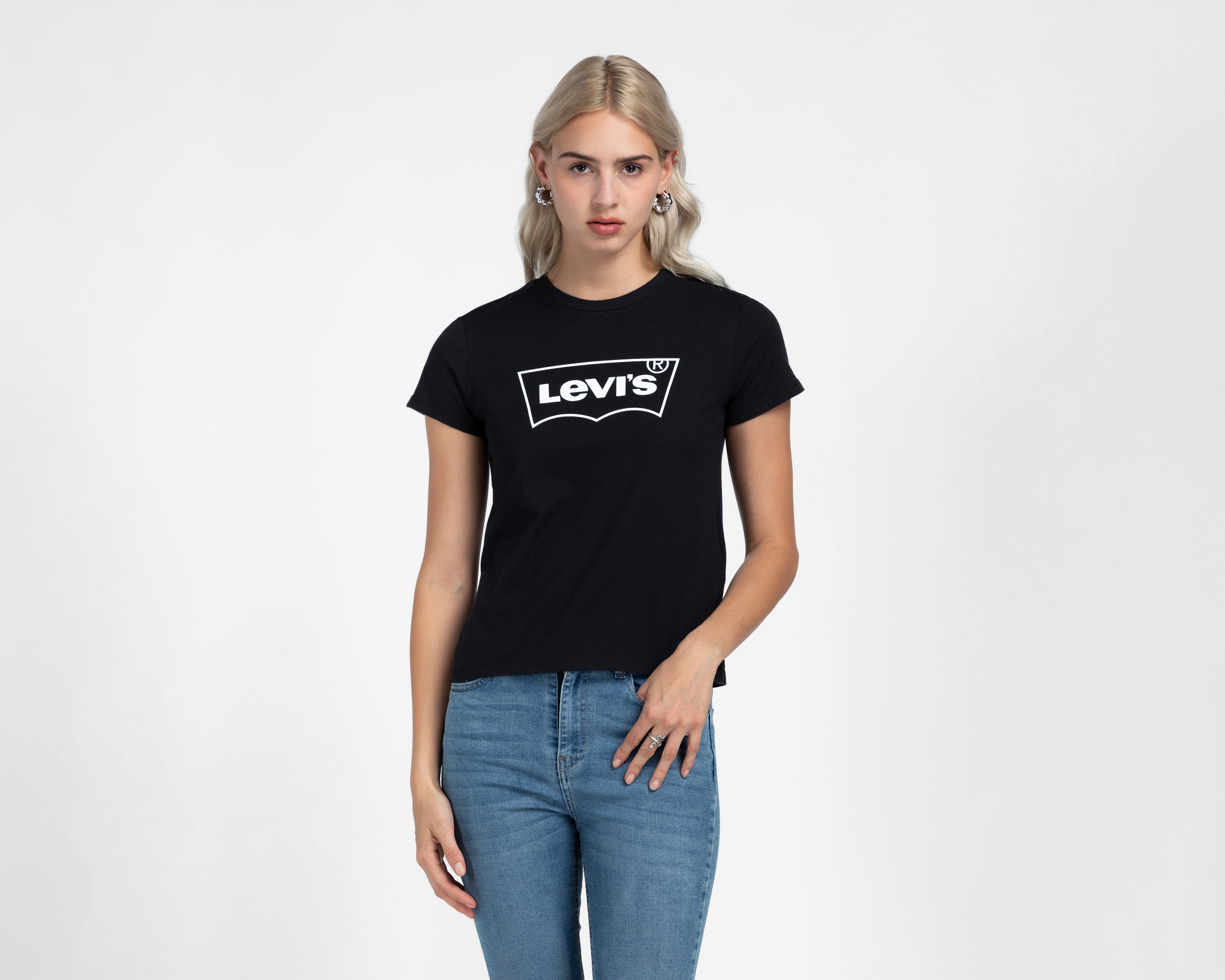 Playera Cuello Redondo Levi's para Mujer