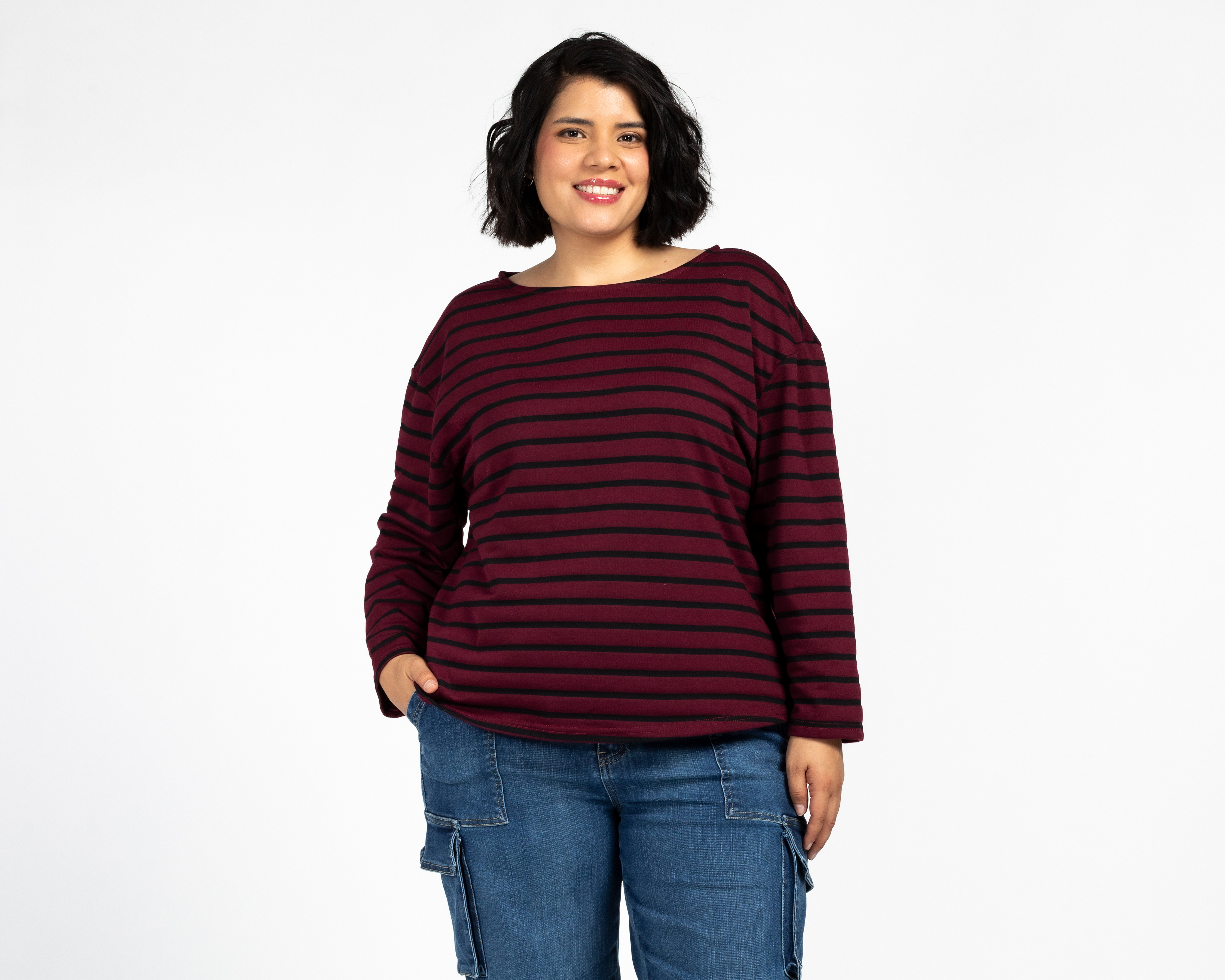 Playera a Rayas Lady Sun para Mujer