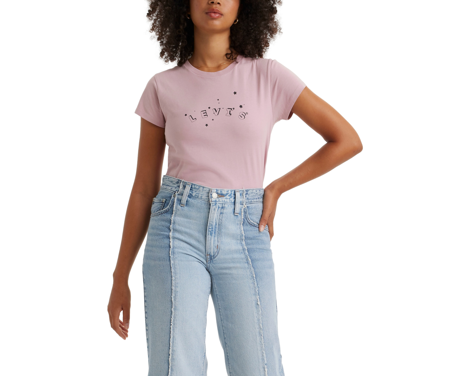 Playera Levi's Rosa para Mujer