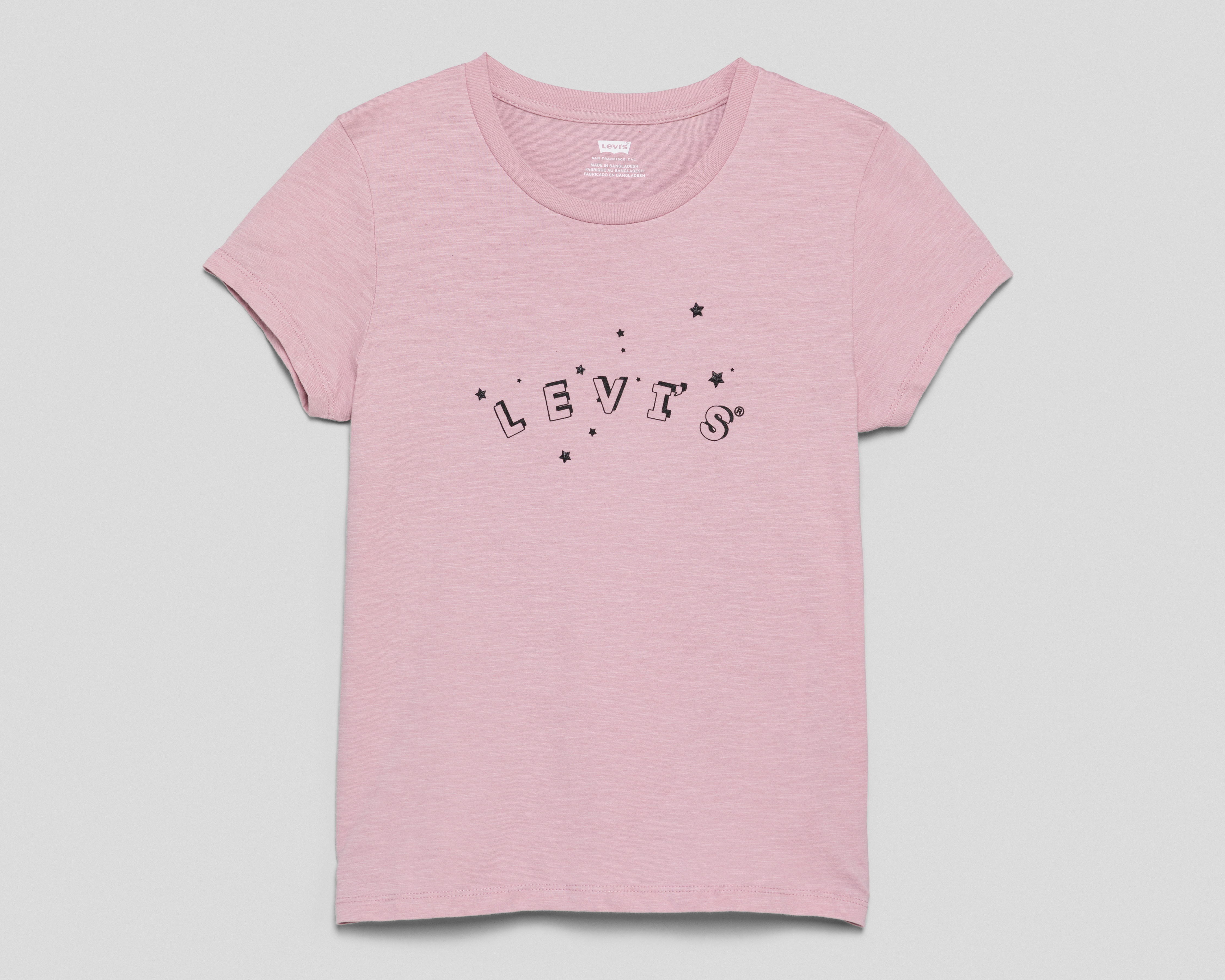 Foto 4 pulgar | Foto 3 | Playera Levi's Rosa para Mujer