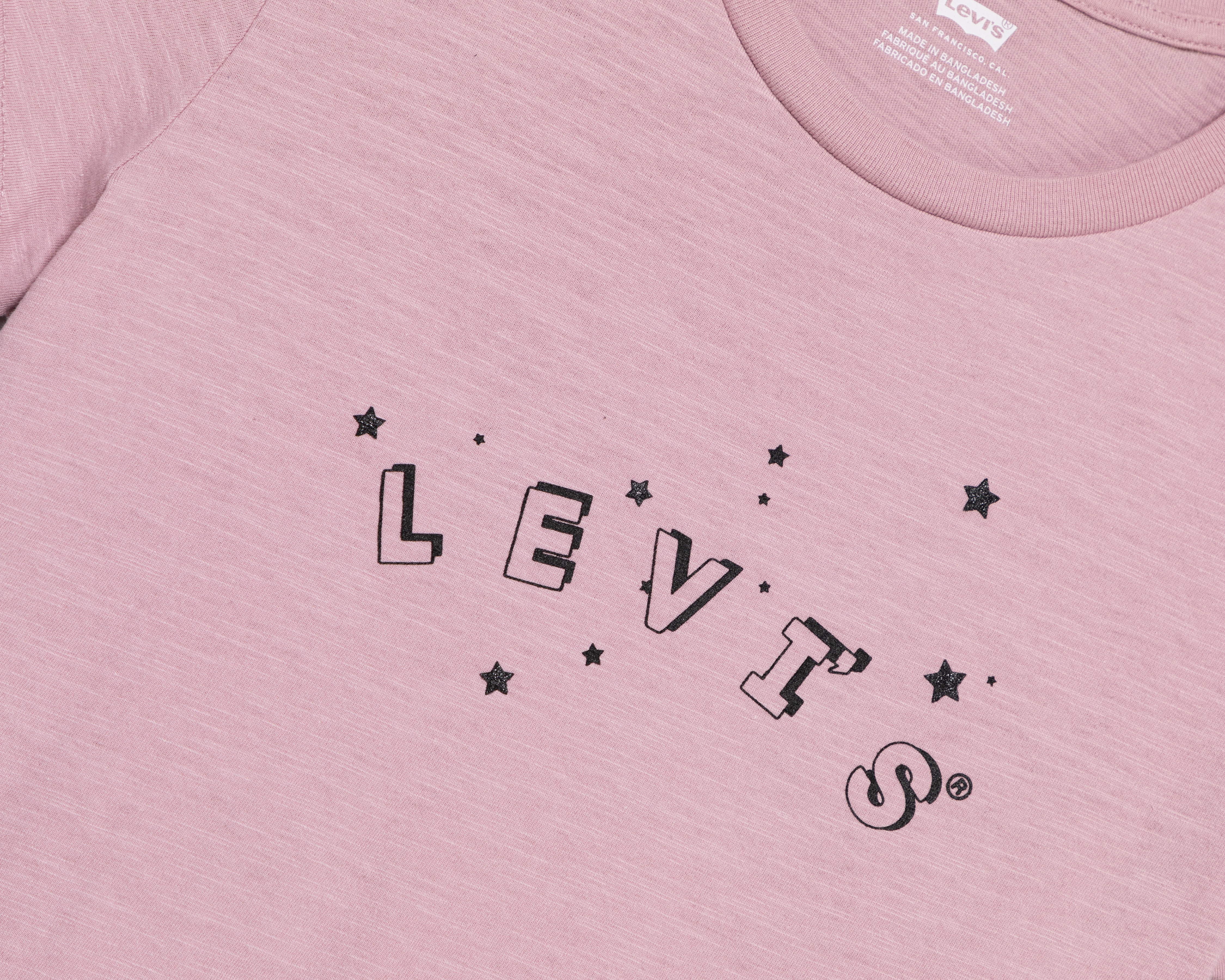 Foto 6 pulgar | Foto 5 | Playera Levi's Rosa para Mujer