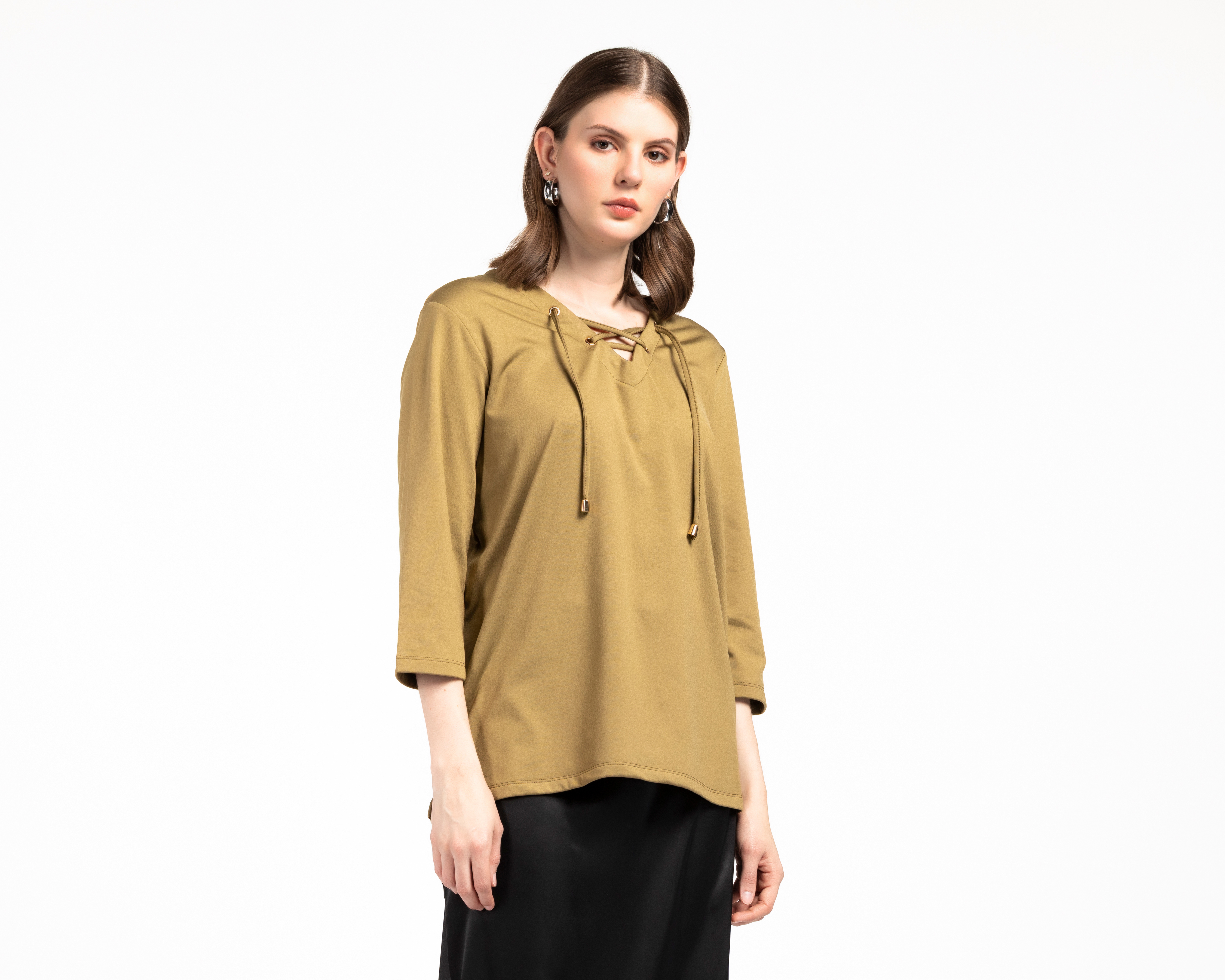 Foto 2 pulgar | Foto 1 | Blusa Manga Larga Sahara para Mujer