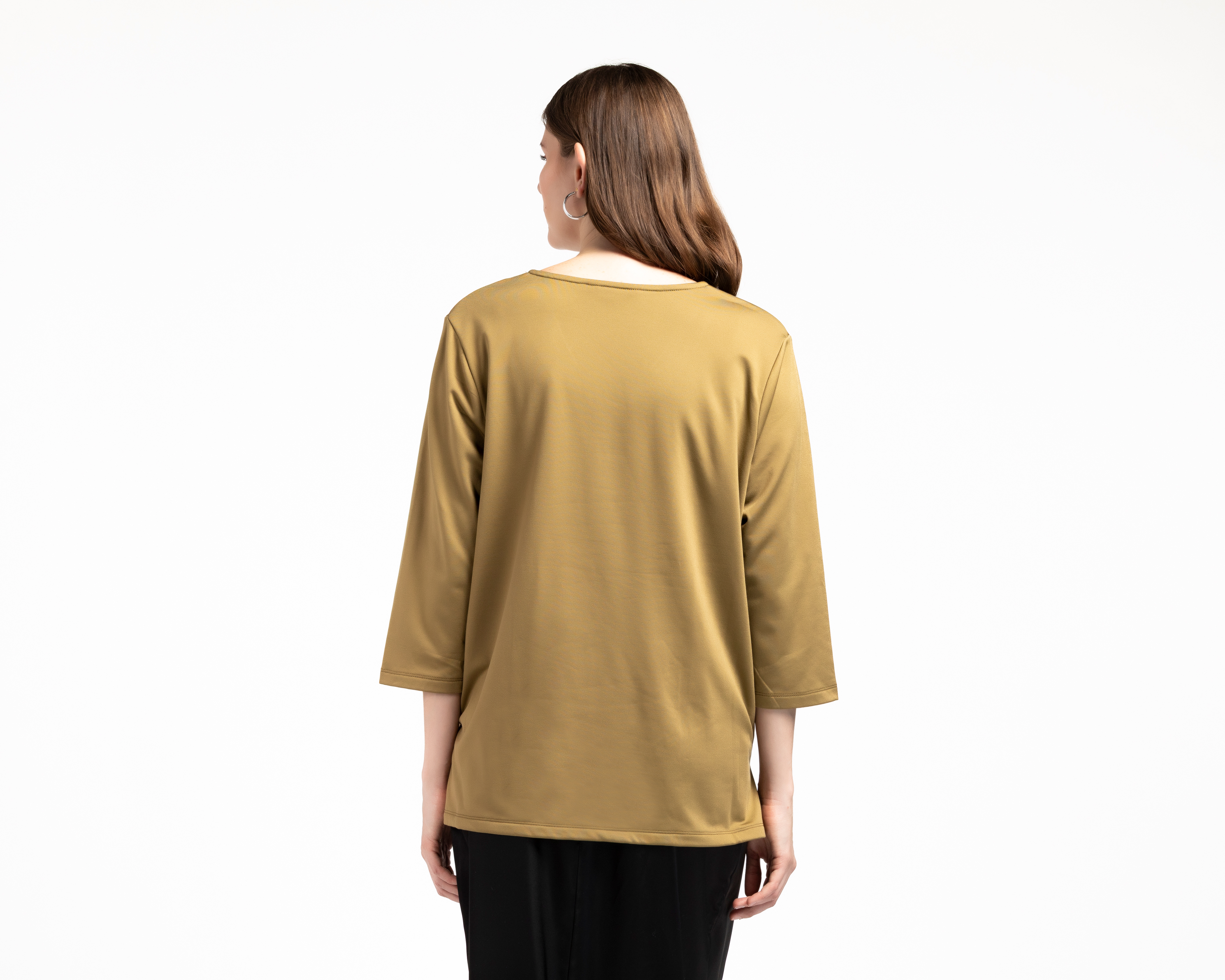 Foto 4 pulgar | Foto 3 | Blusa Manga Larga Sahara para Mujer