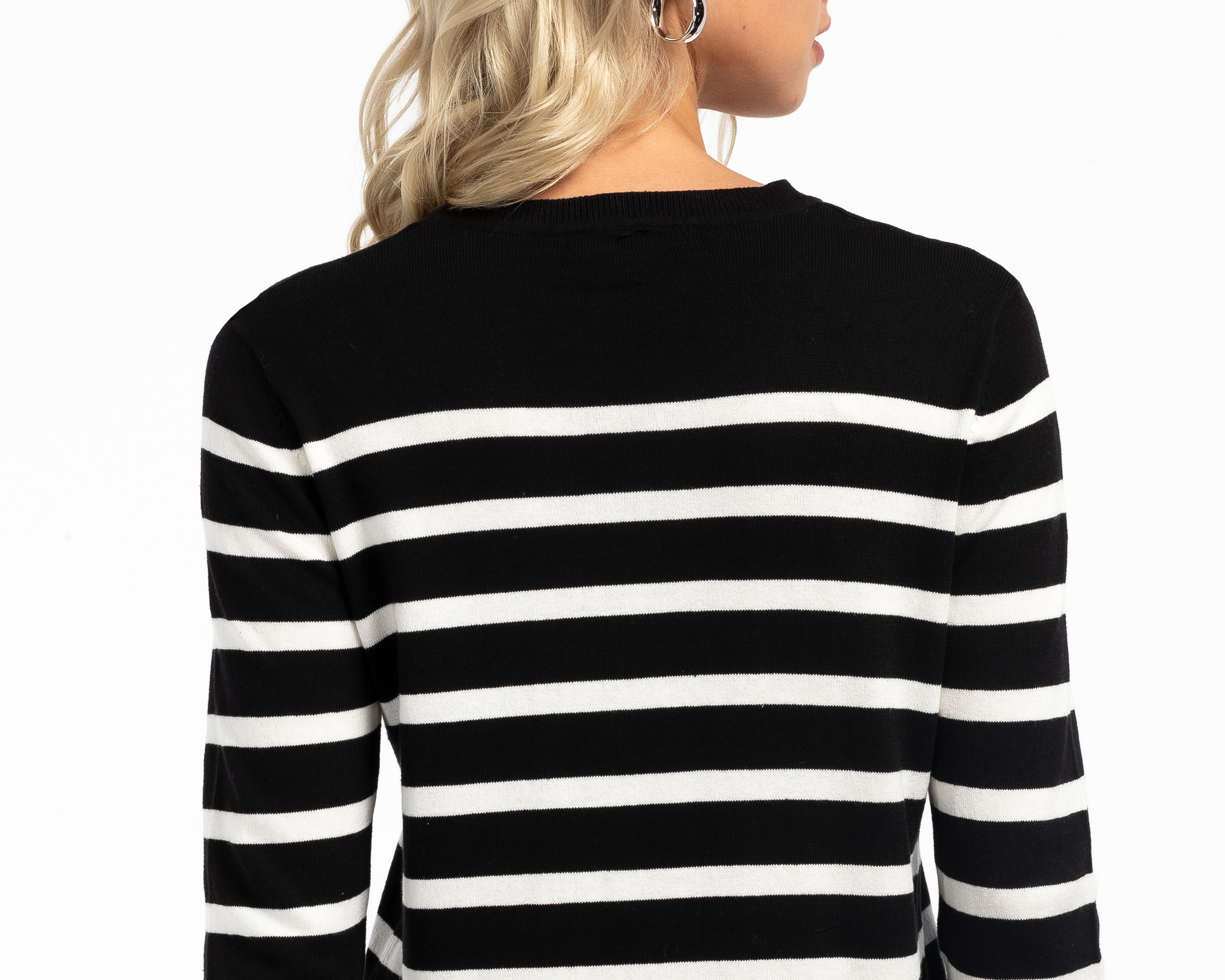 Foto 5 | Foto 5 | Suéter de Algodón a Rayas Refill para Mujer