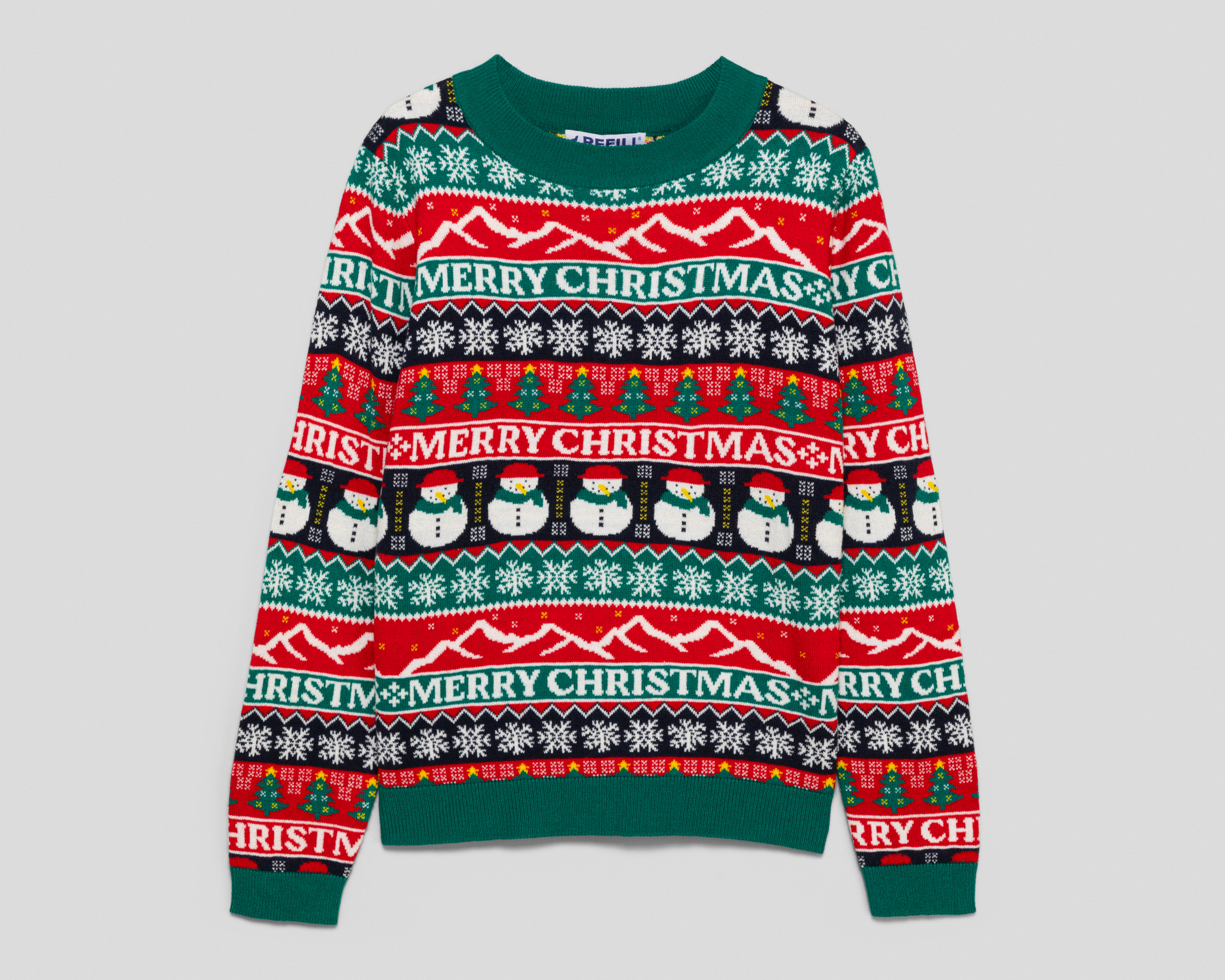 Foto 2 pulgar | Foto 1 | Suéter Navideño Refill para Mujer