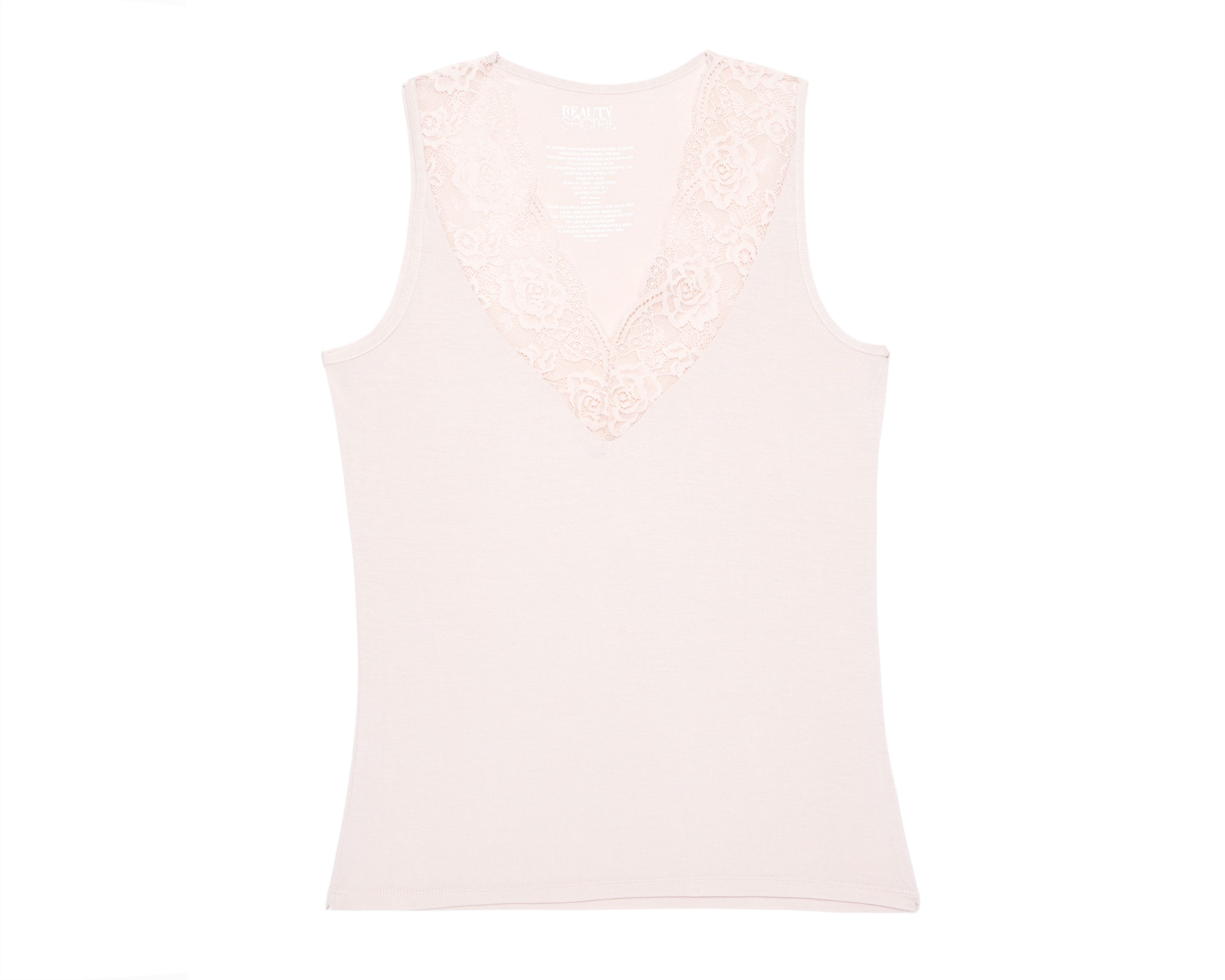 Blusa Sin Mangas Beauty Secret para Mujer