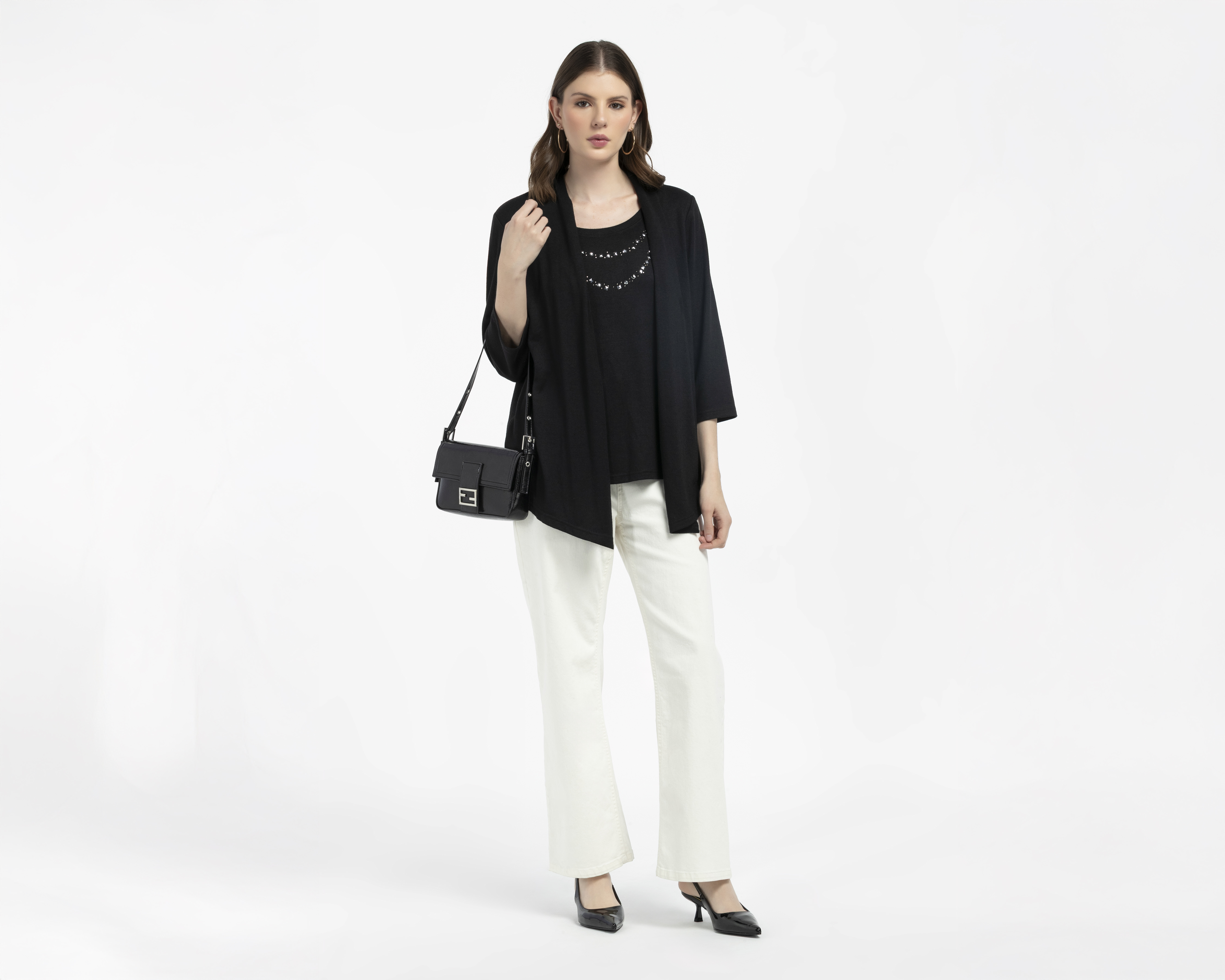 Foto 2 | Foto 2 | Blusa Negra Lady Sun para Mujer