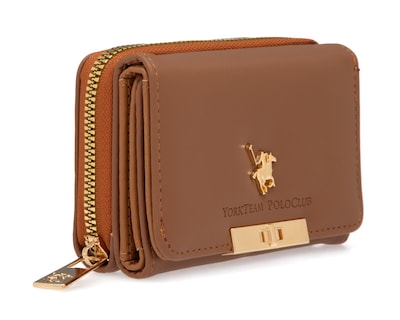 Foto 2 | Foto 2 | Cartera para Mujer York Team Polo Club Café