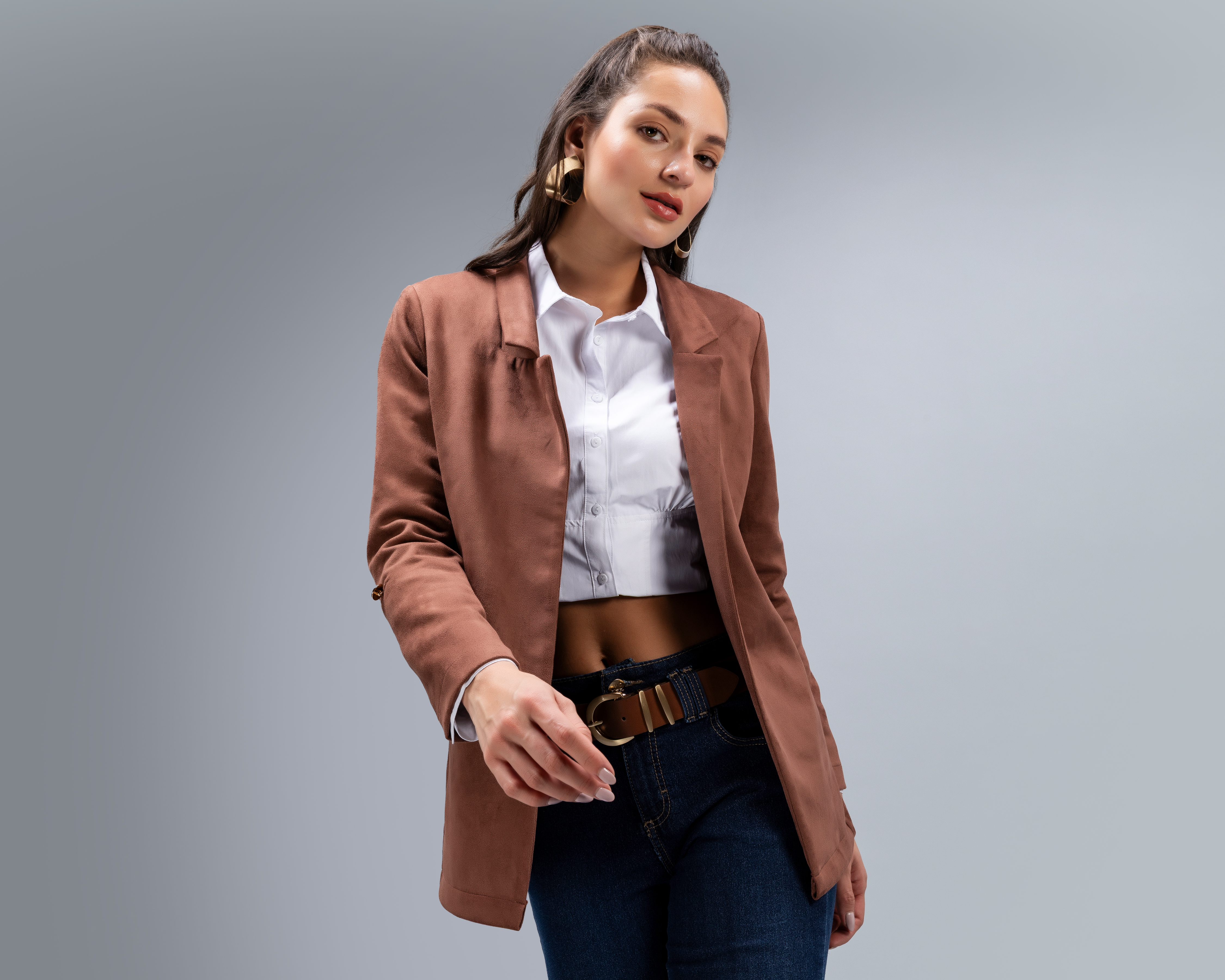 Foto 3 pulgar | Foto 2 | Cárdigan Café Jennifer Lopez para Mujer