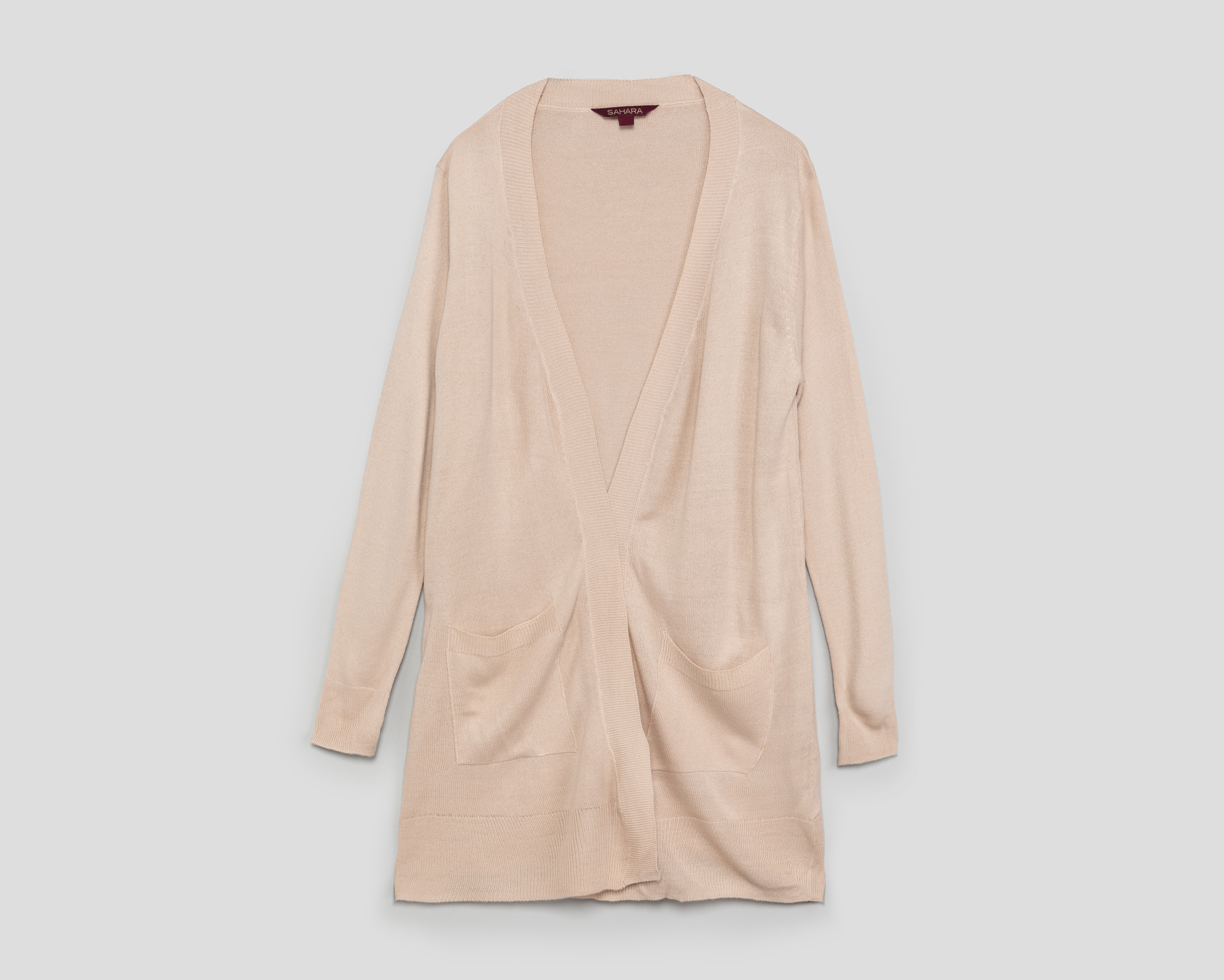 Foto 2 pulgar | Foto 1 | Cardigan Beige Sahara para Mujer