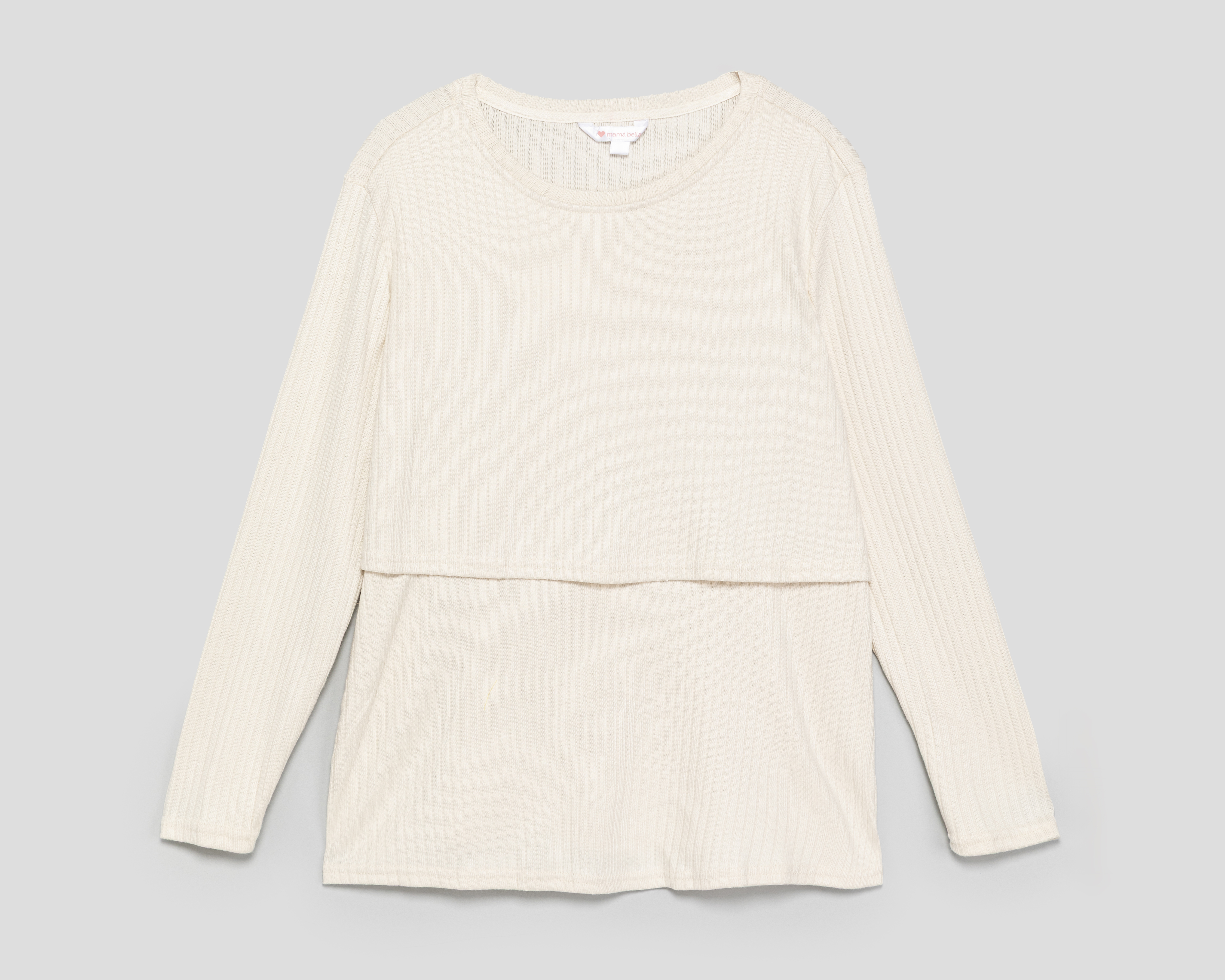 Playera de Maternidad Manga Larga Mamá Bella